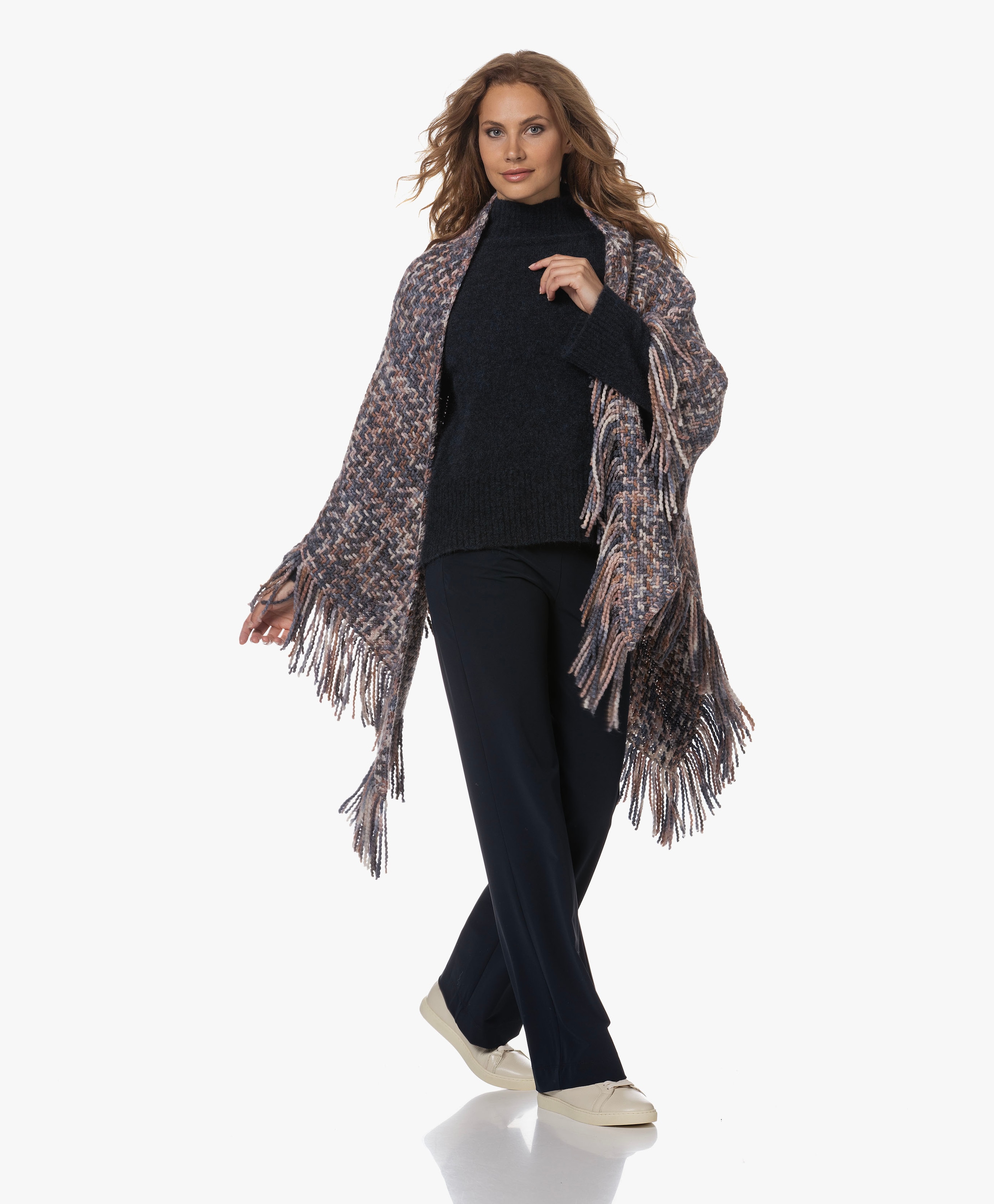 Merino Wolmix Poncho