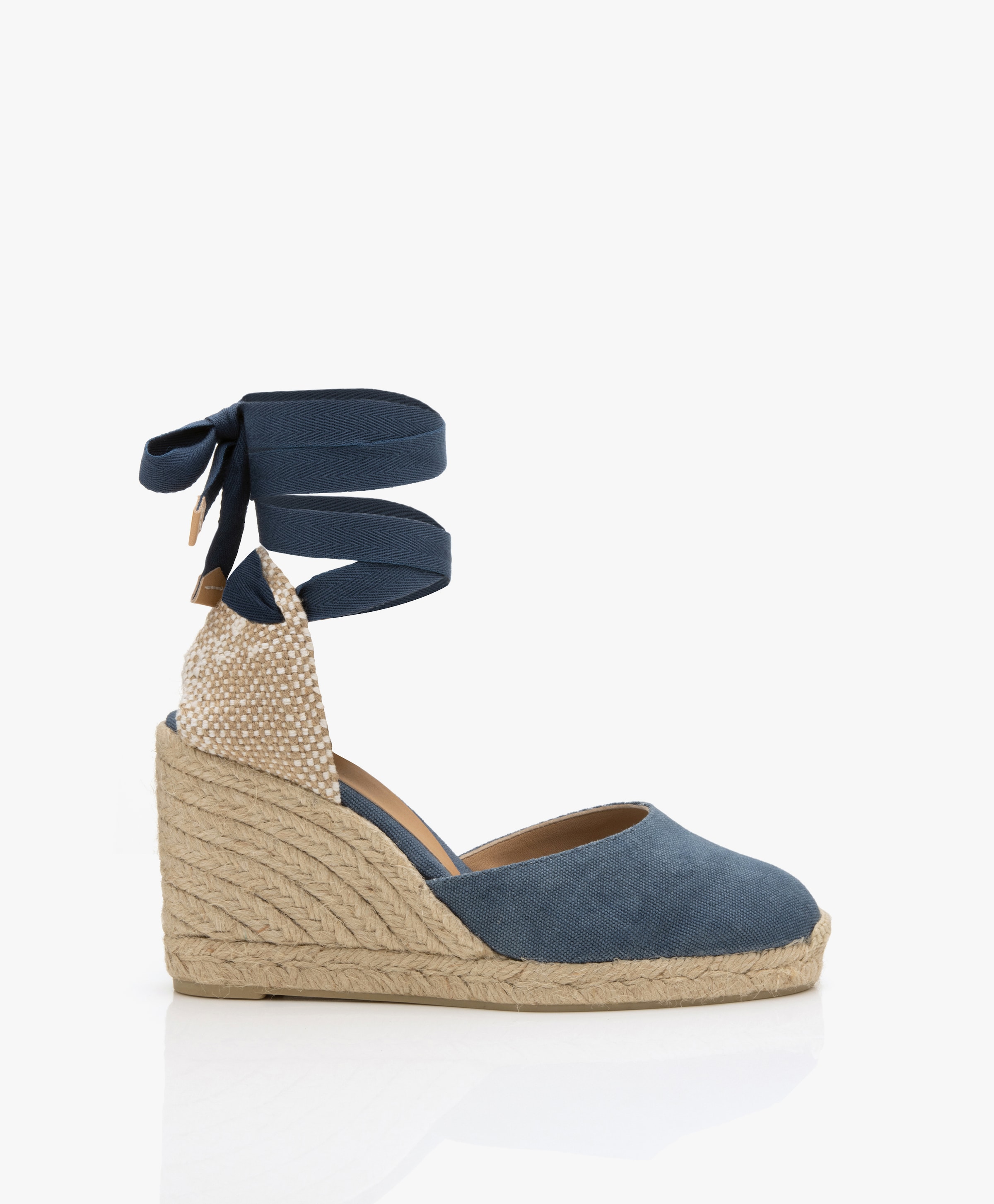 Carina Canvas Wedge Espadrilles