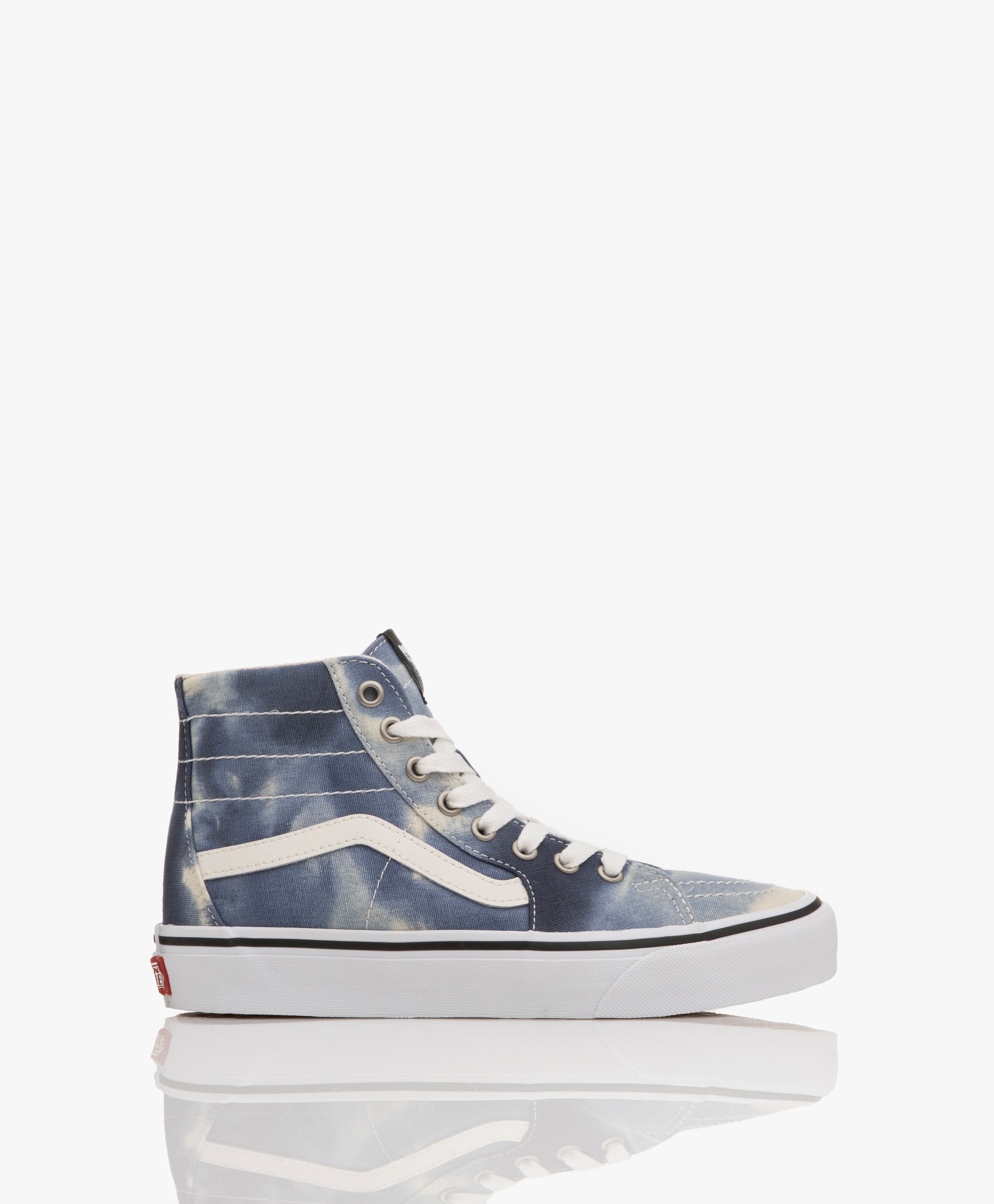 Denim vans high top best sale