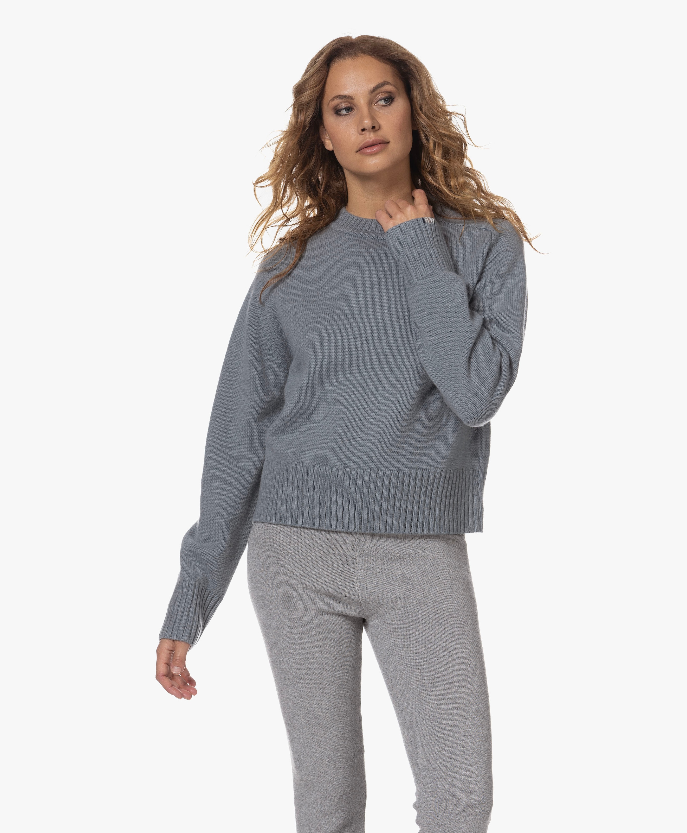 N°167 Please Cropped Cashmere Trui