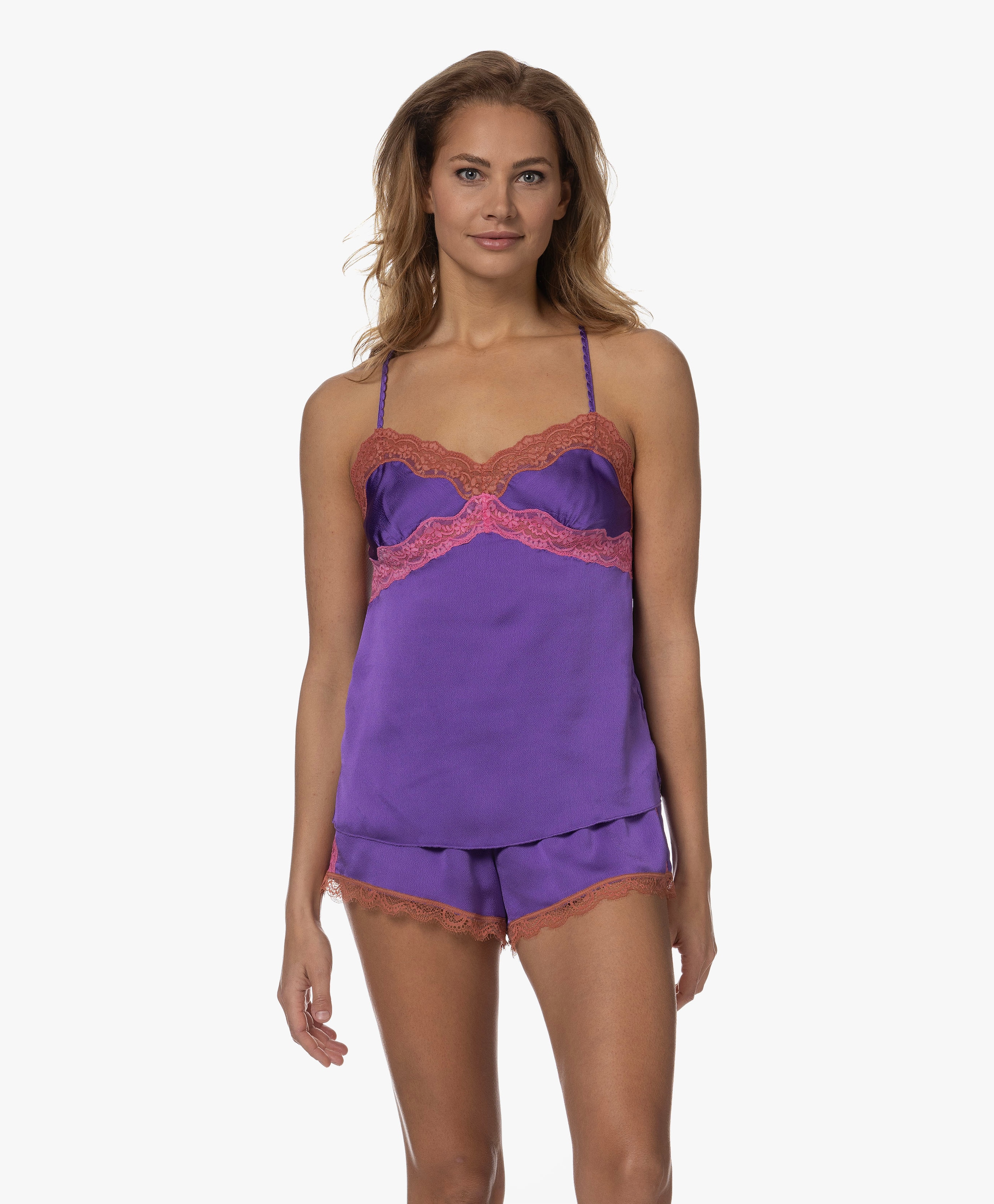Pandora Elegant Satin Camisole Top