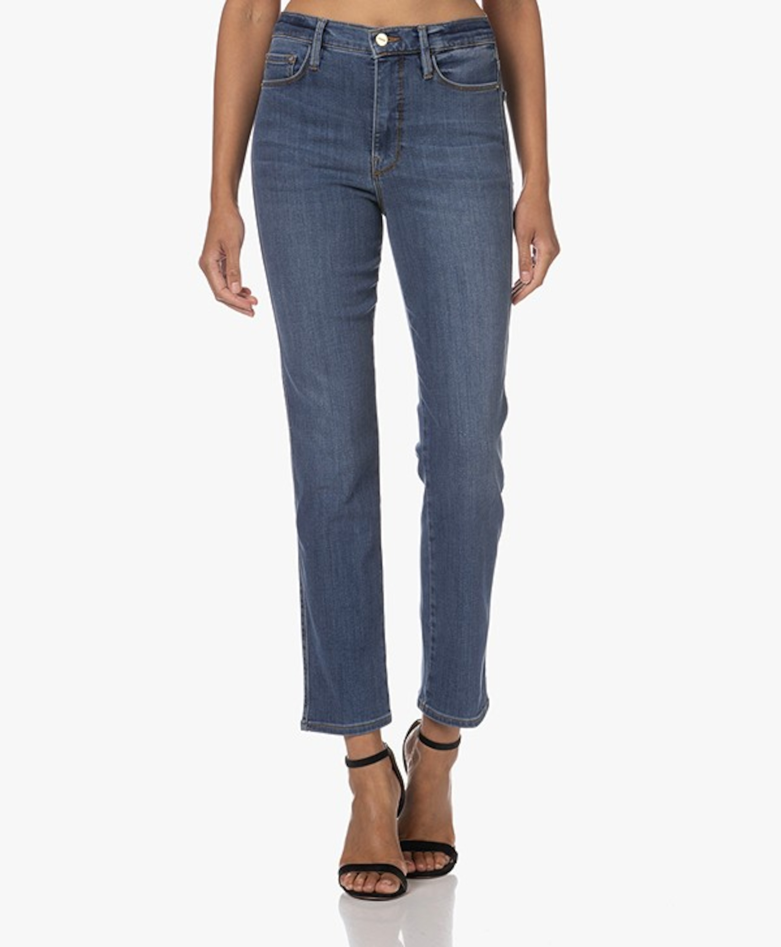 Le Sylvie Slender Straight Jeans