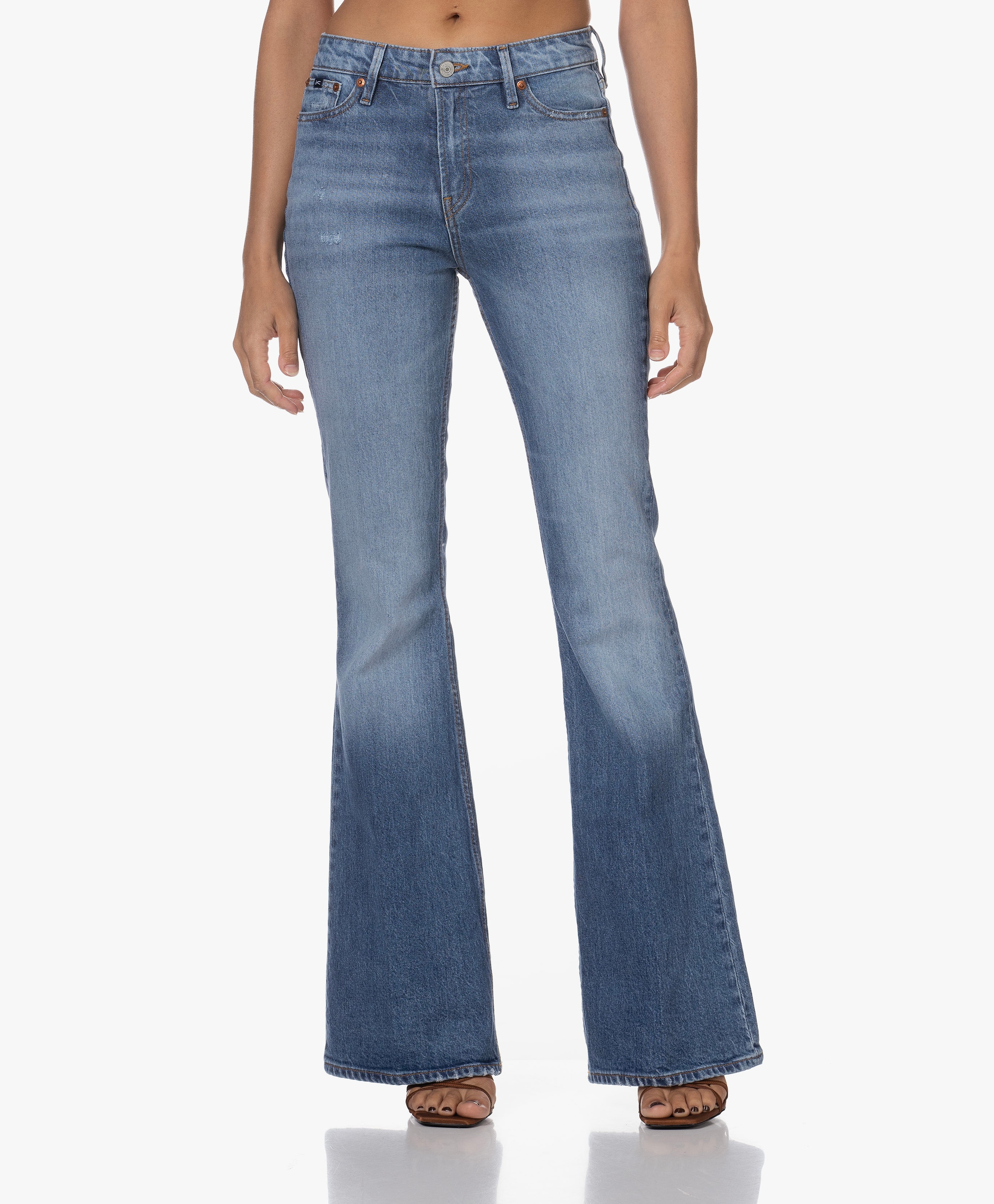 Ami Stretch Flared Jeans