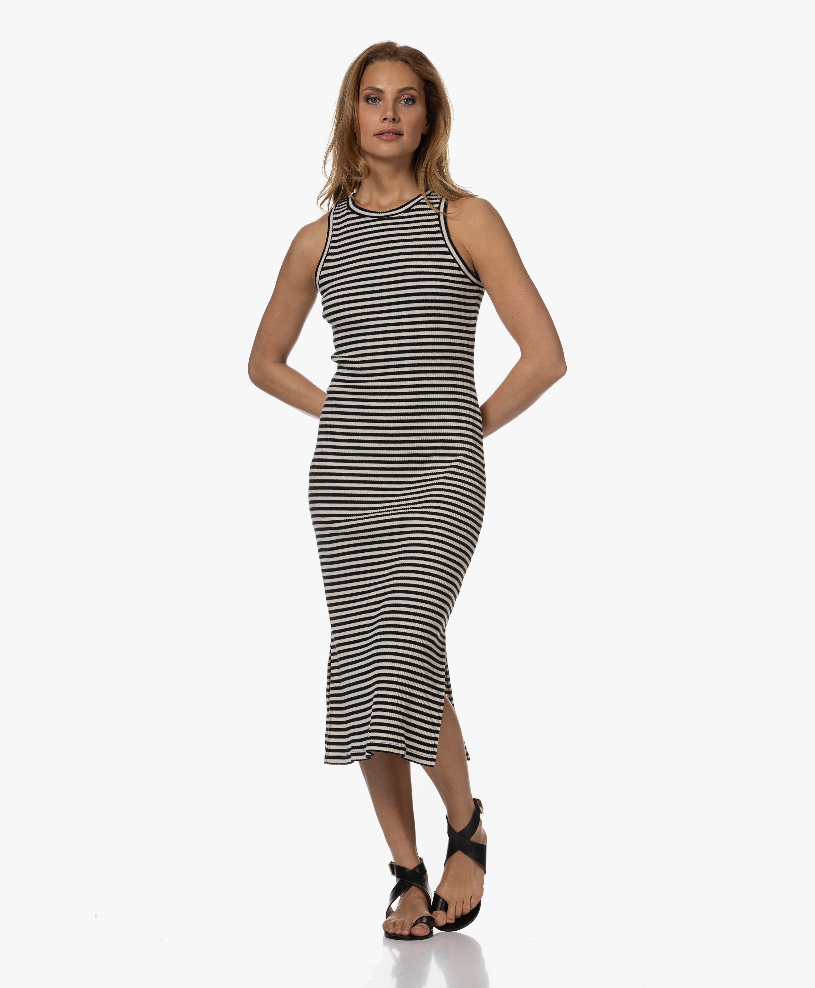 The Tank Jersey Midi Jurk