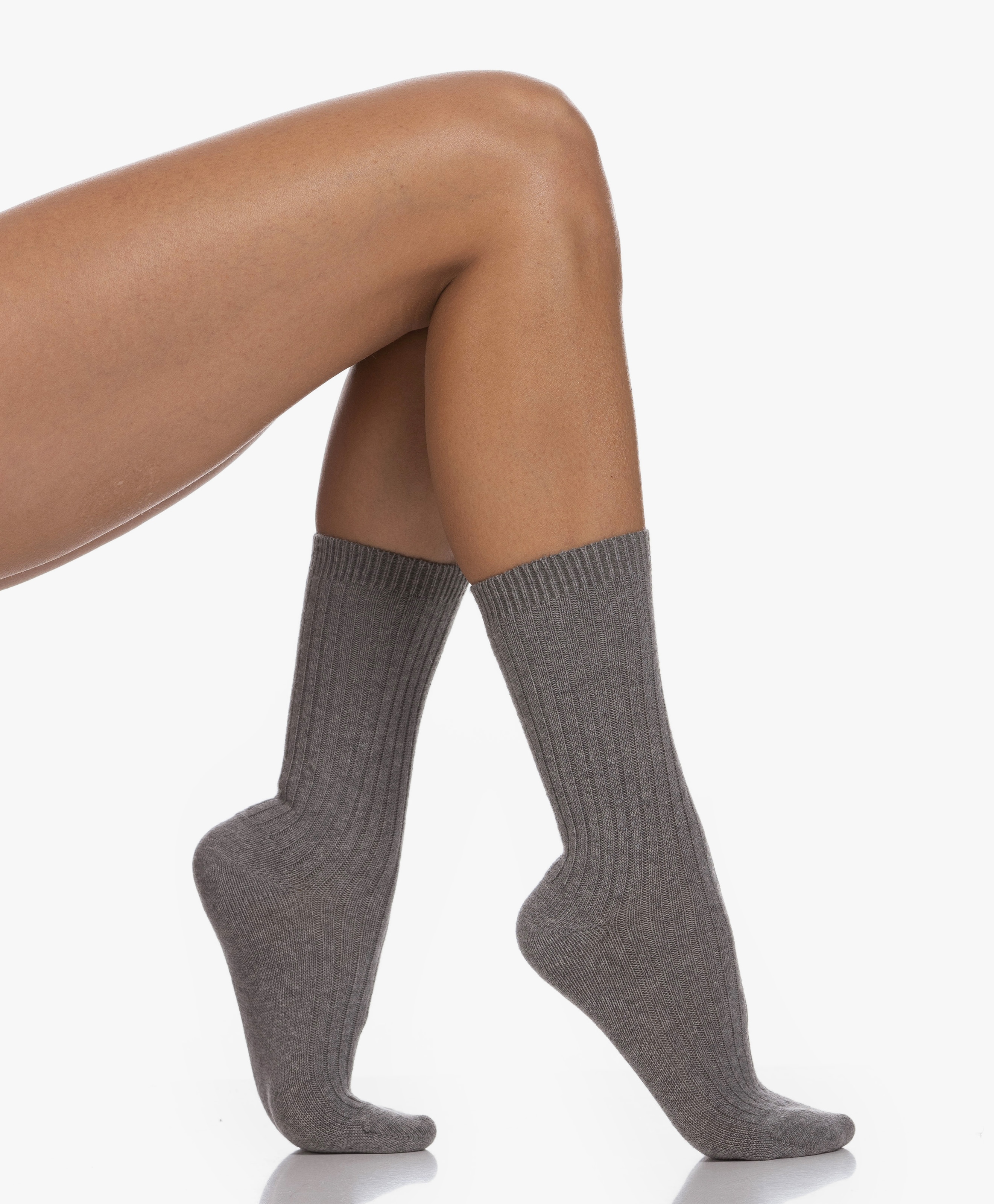 Rib Knitted Socks