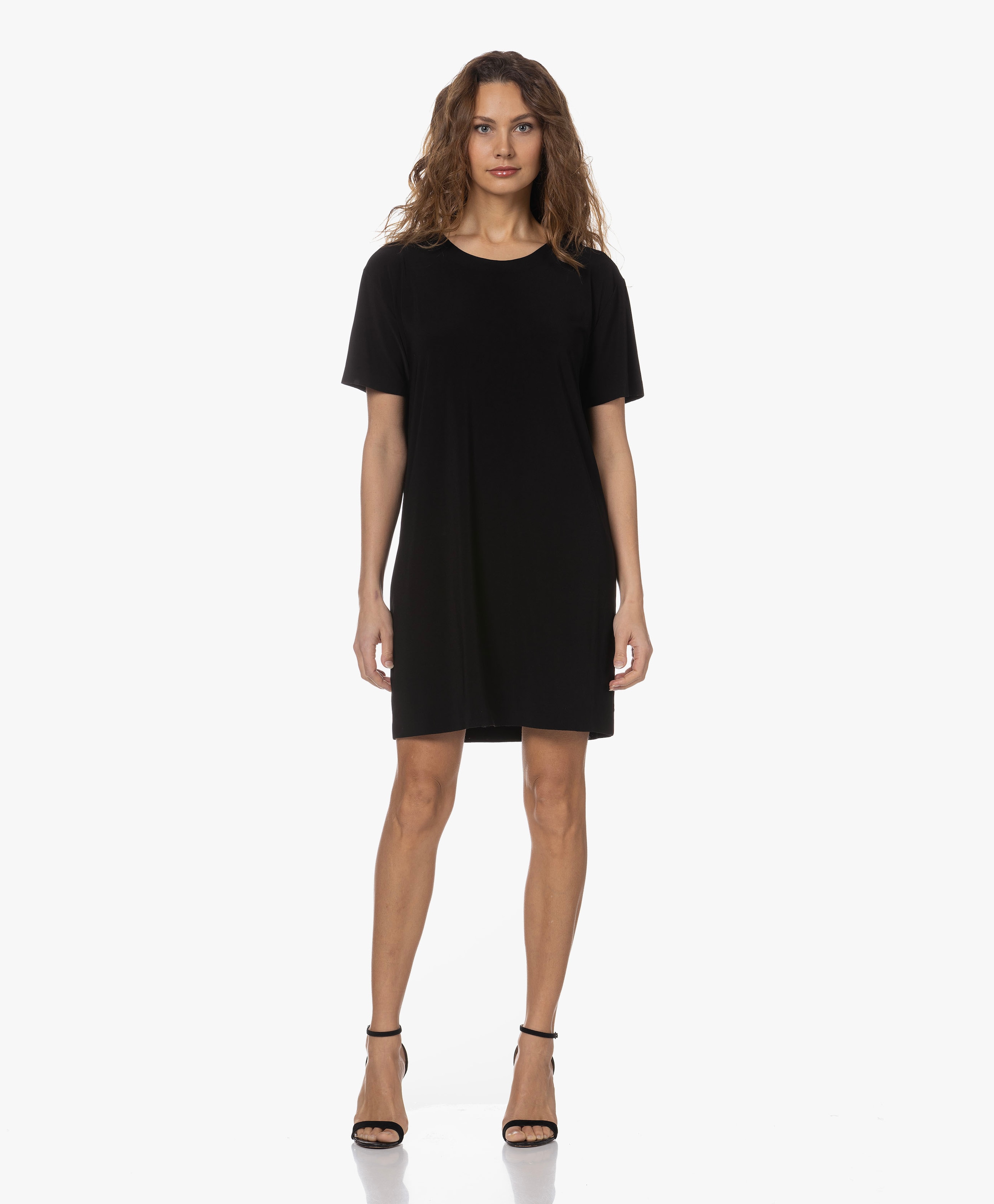 Tech Jersey Boxy T-shirt Jurk