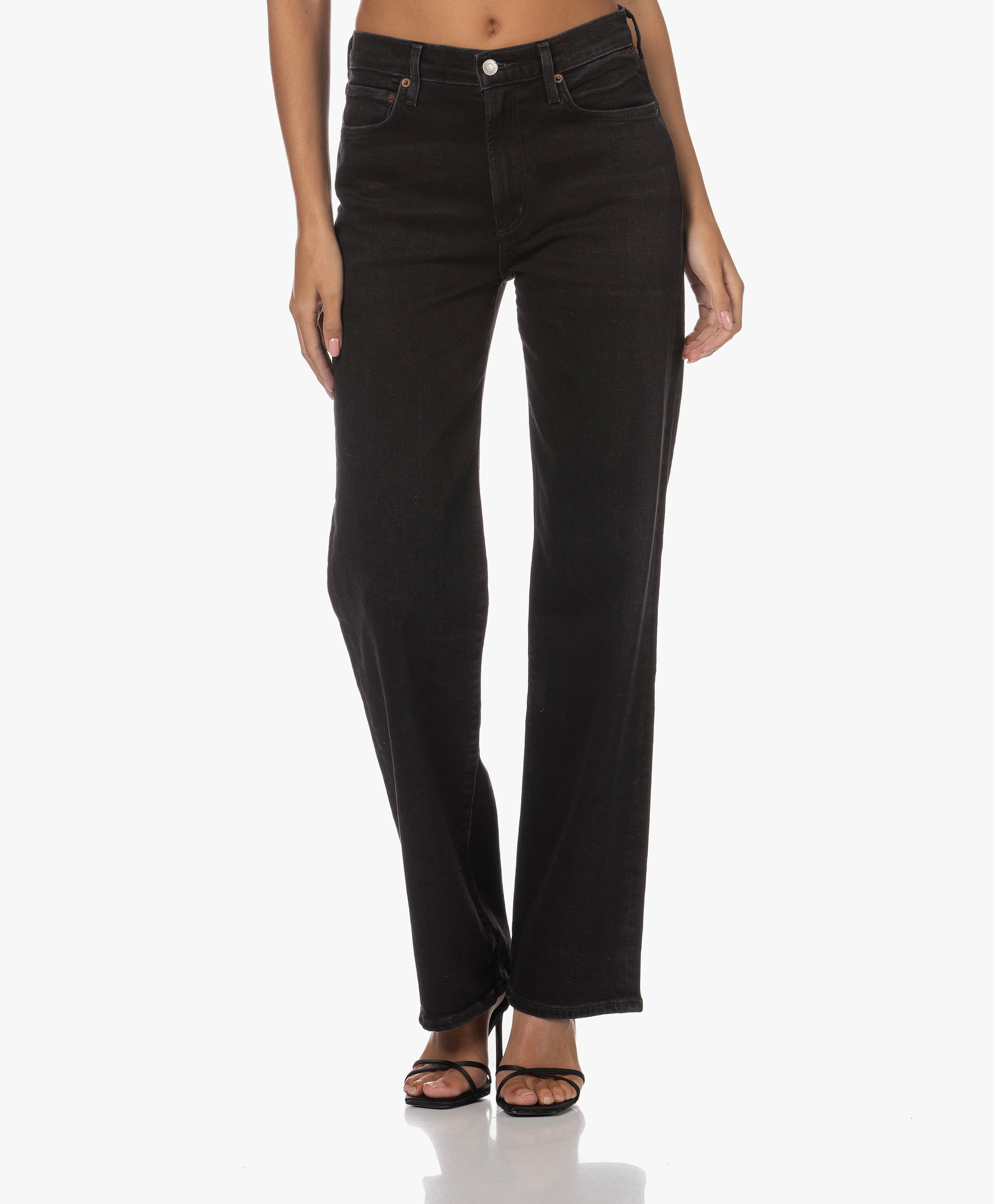 Harper Mid-rise Straight Jeans