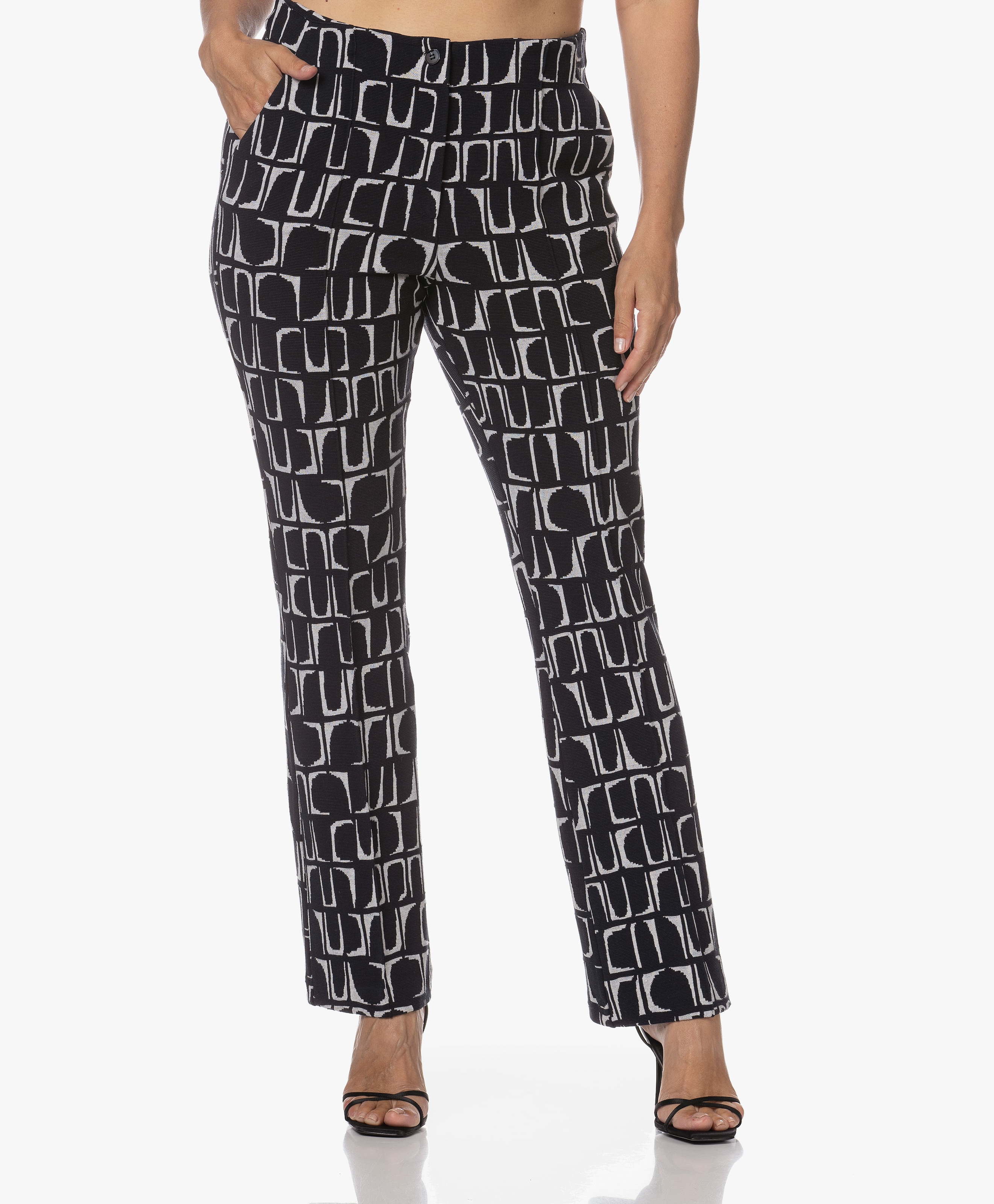 Dipper Jacquard Ottoman Broek