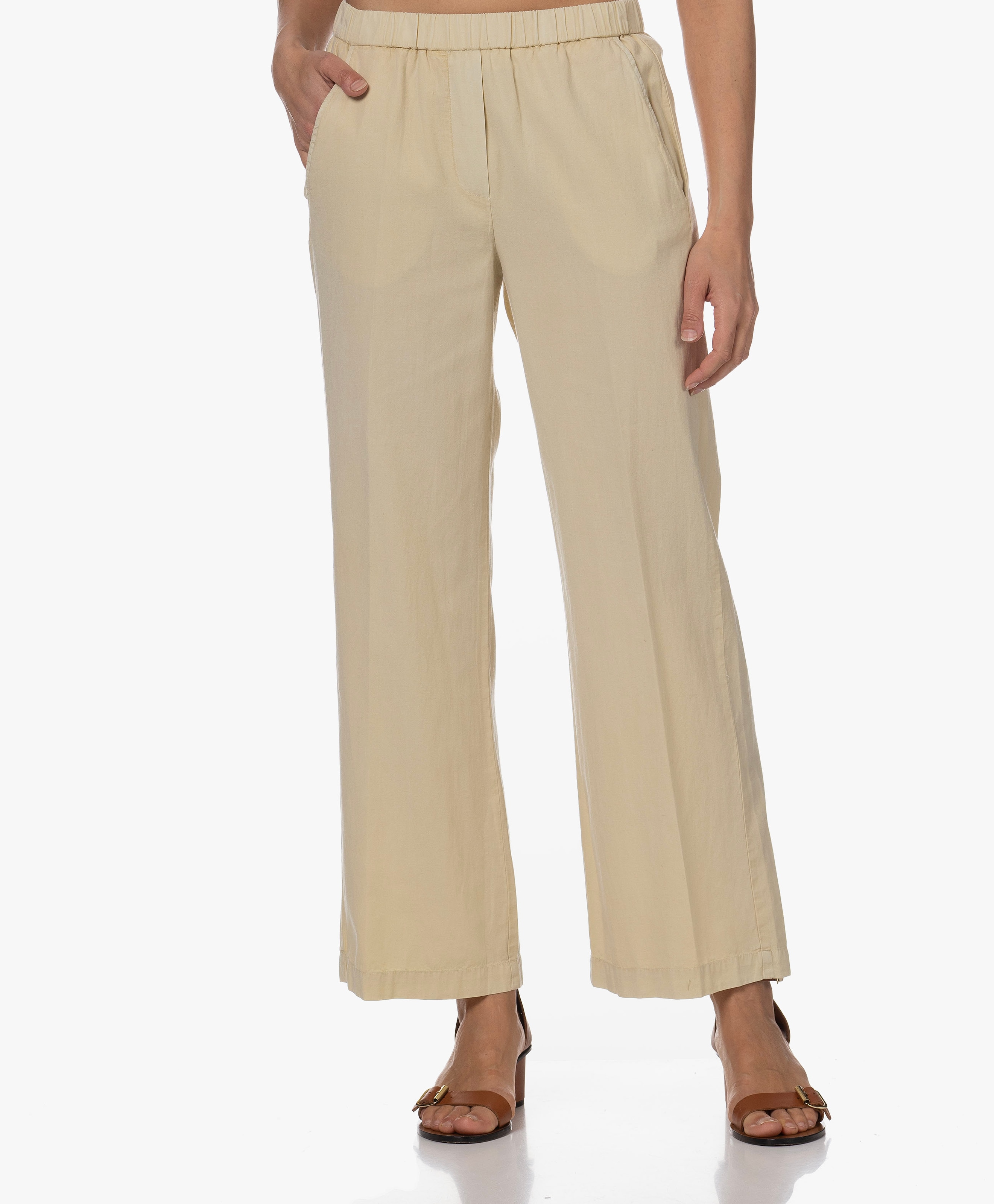 Pantero Tencel-Linnen Pull-on Broek