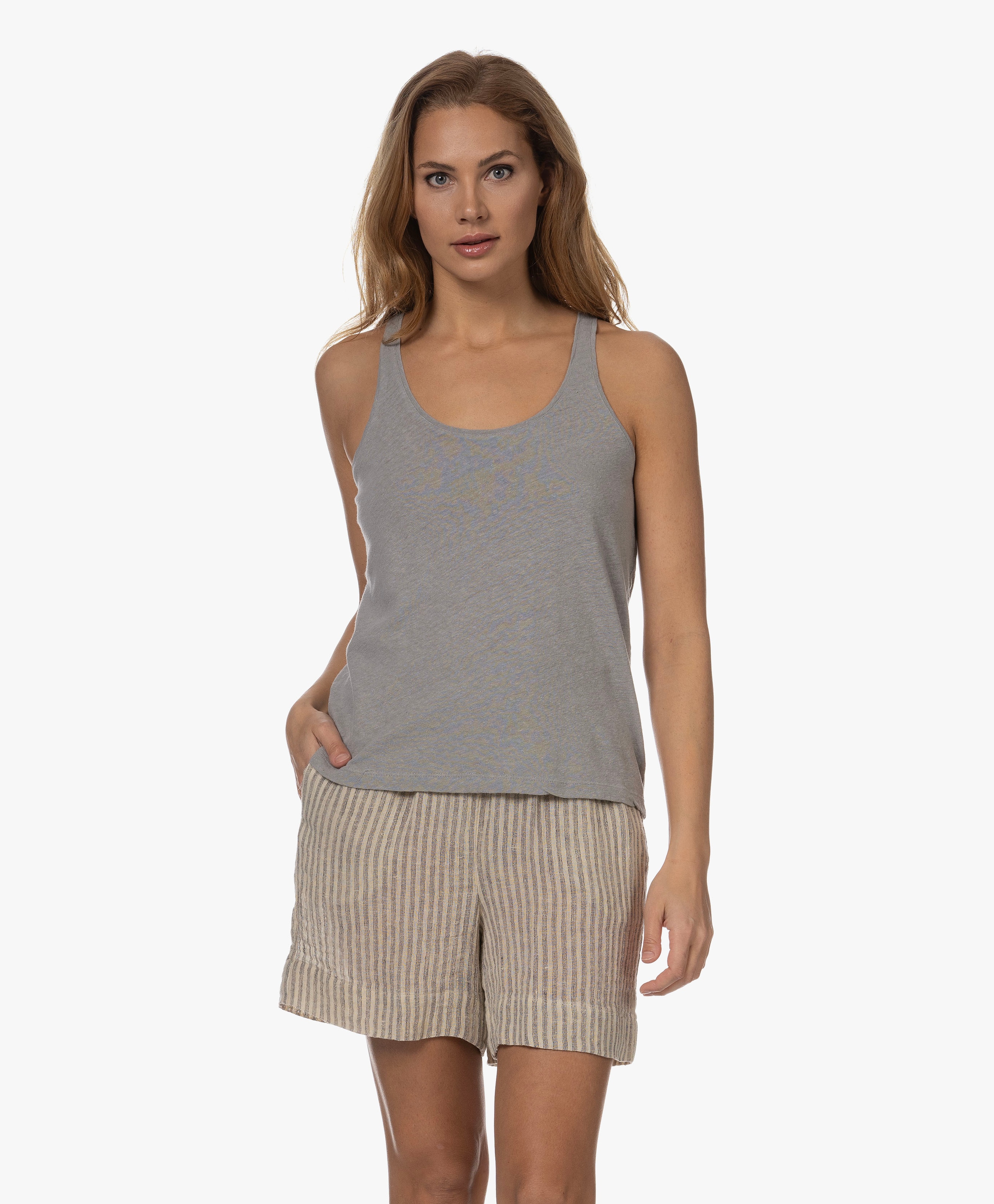 Tilao Linnenmix Tanktop
