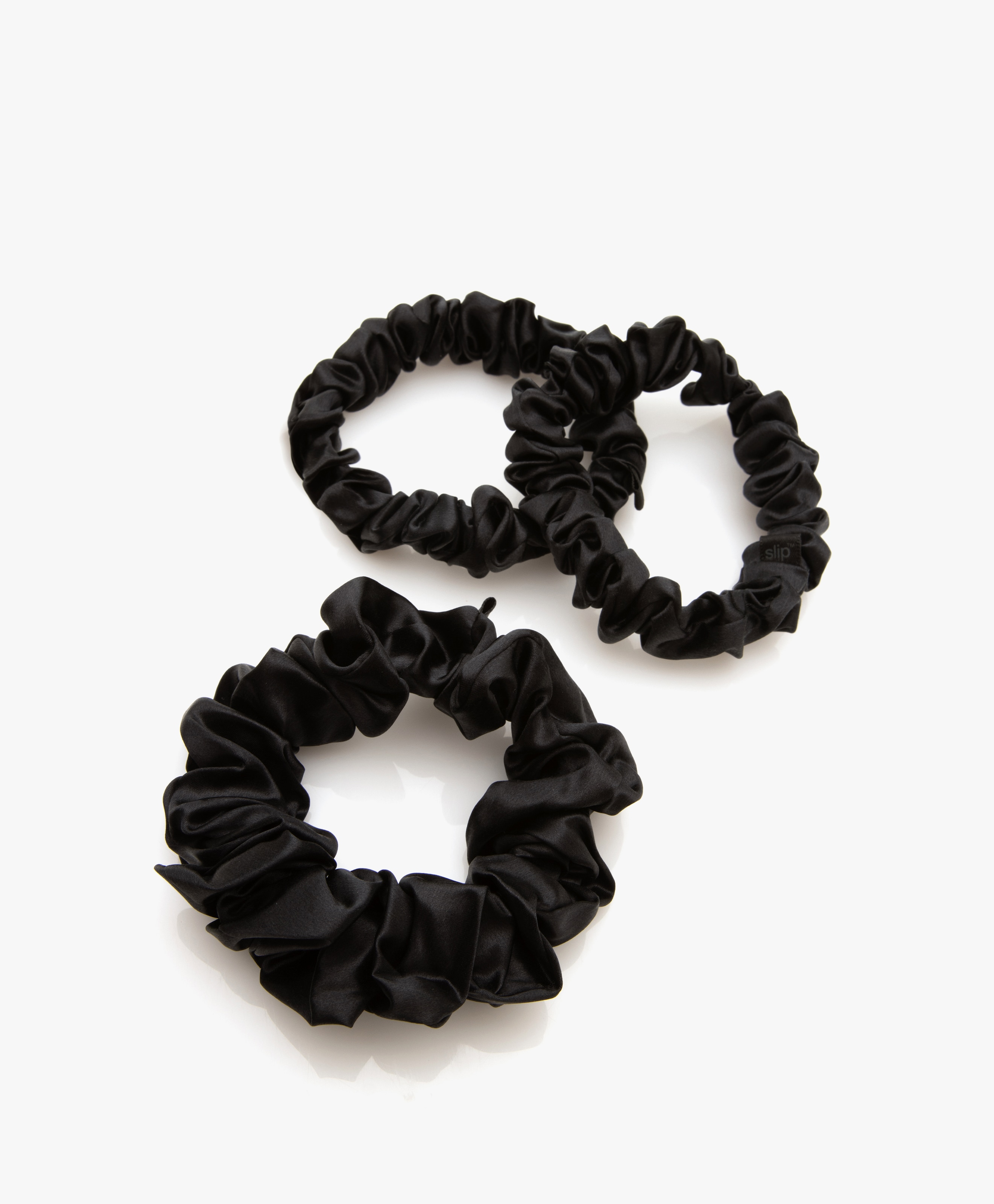 3-pack Midi/Large Zijden Scrunchies