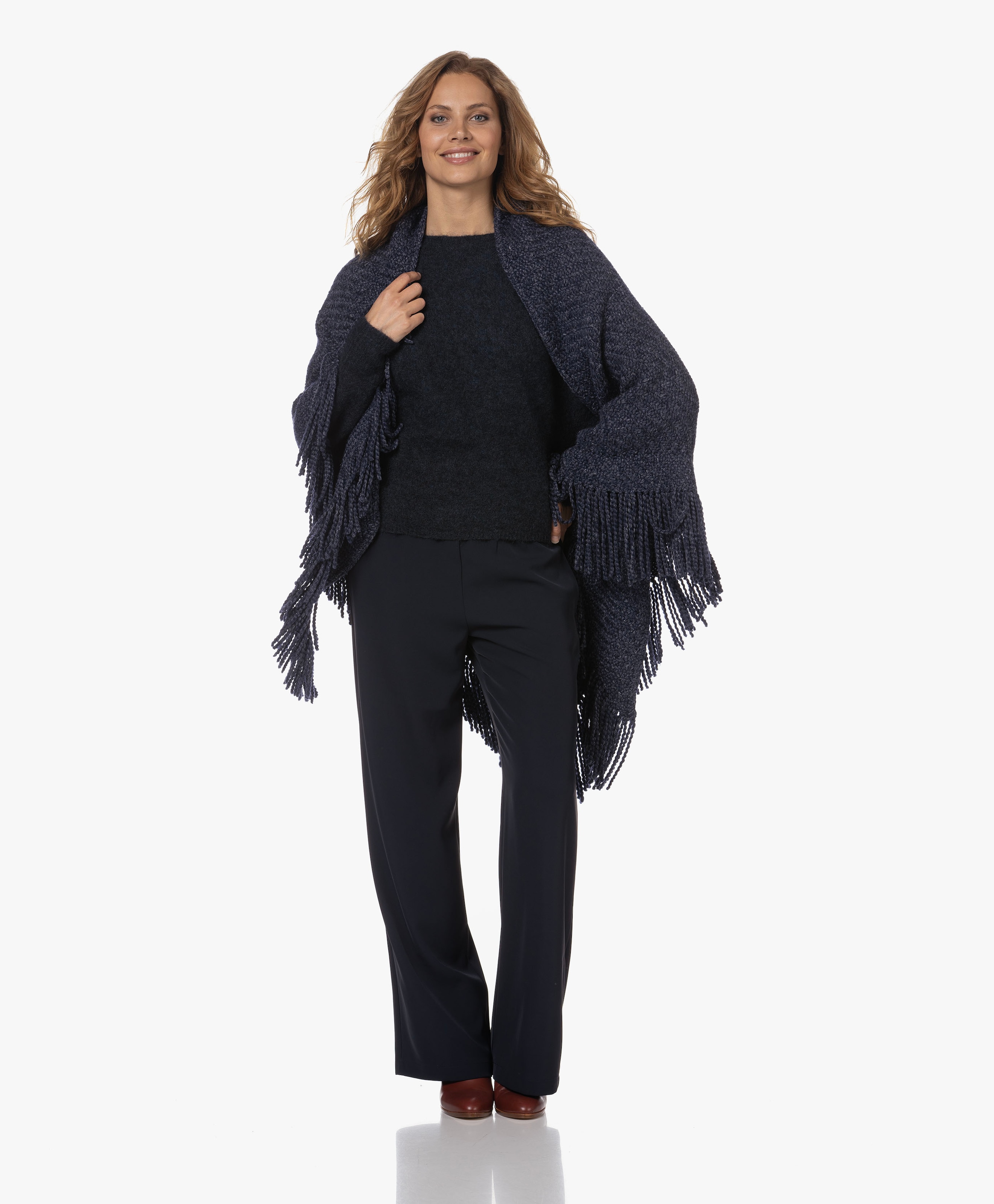 Merino Wolmix Poncho