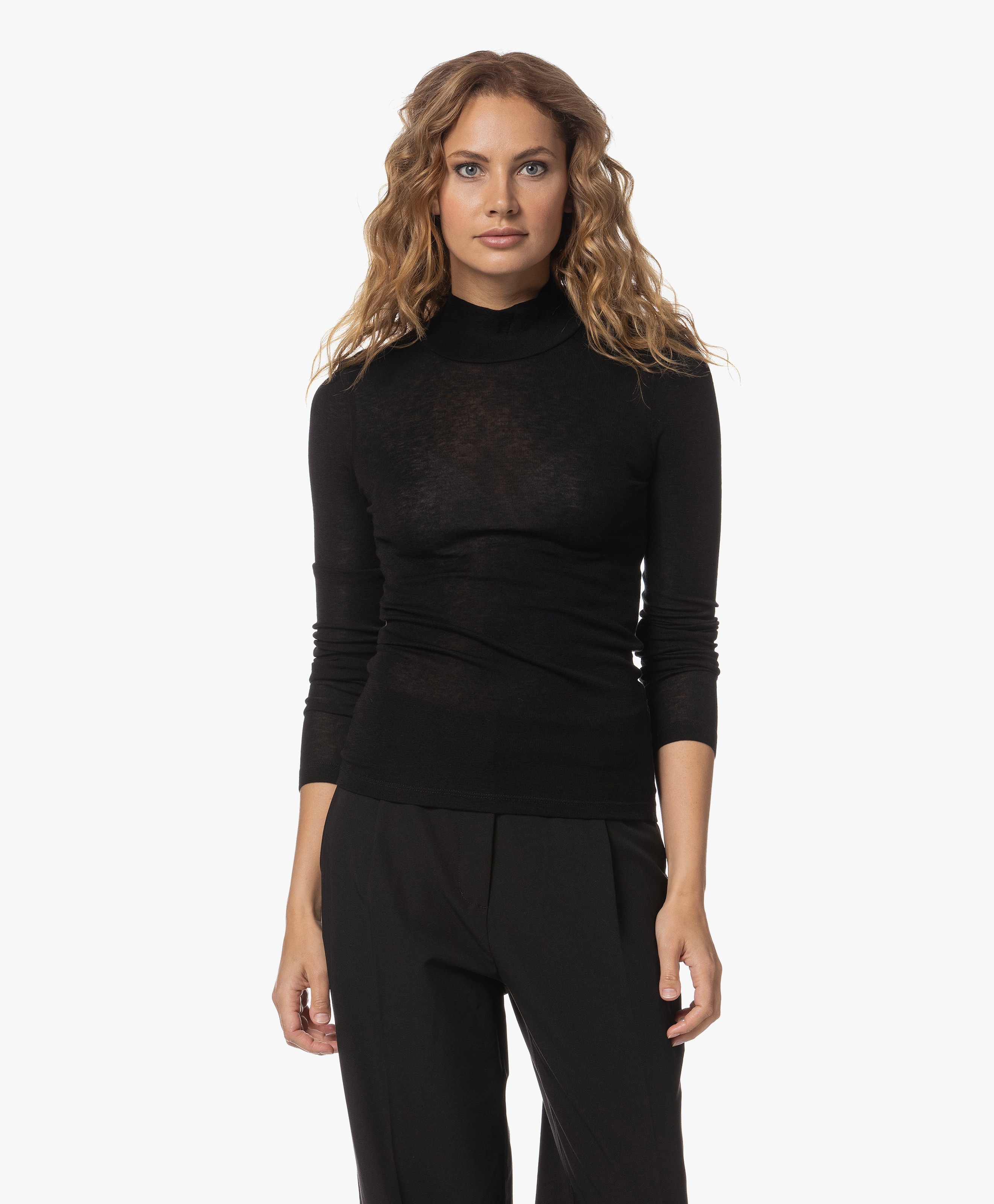 Sadou Wool Blend Turtleneck