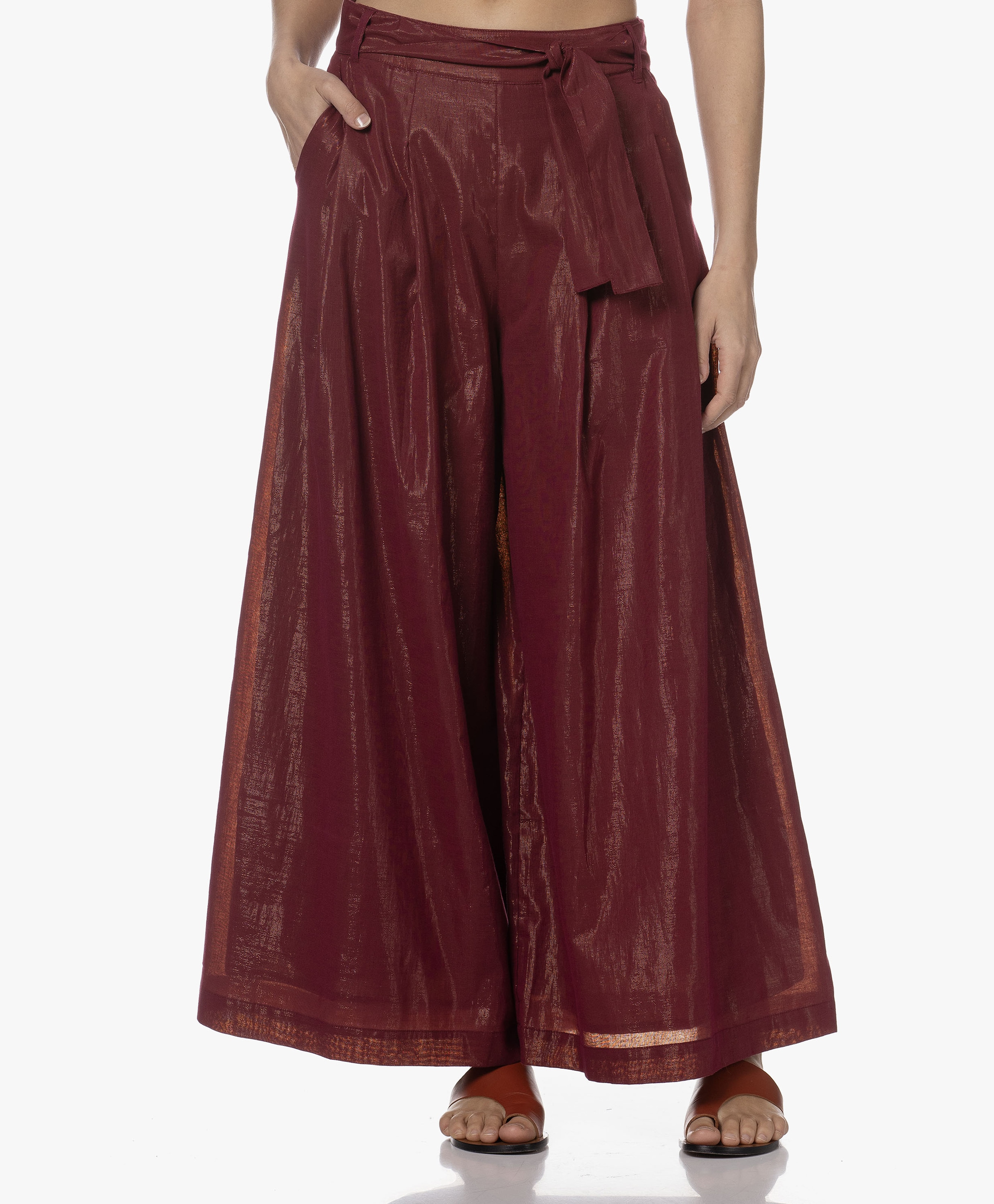 Wanda Metallic Broek