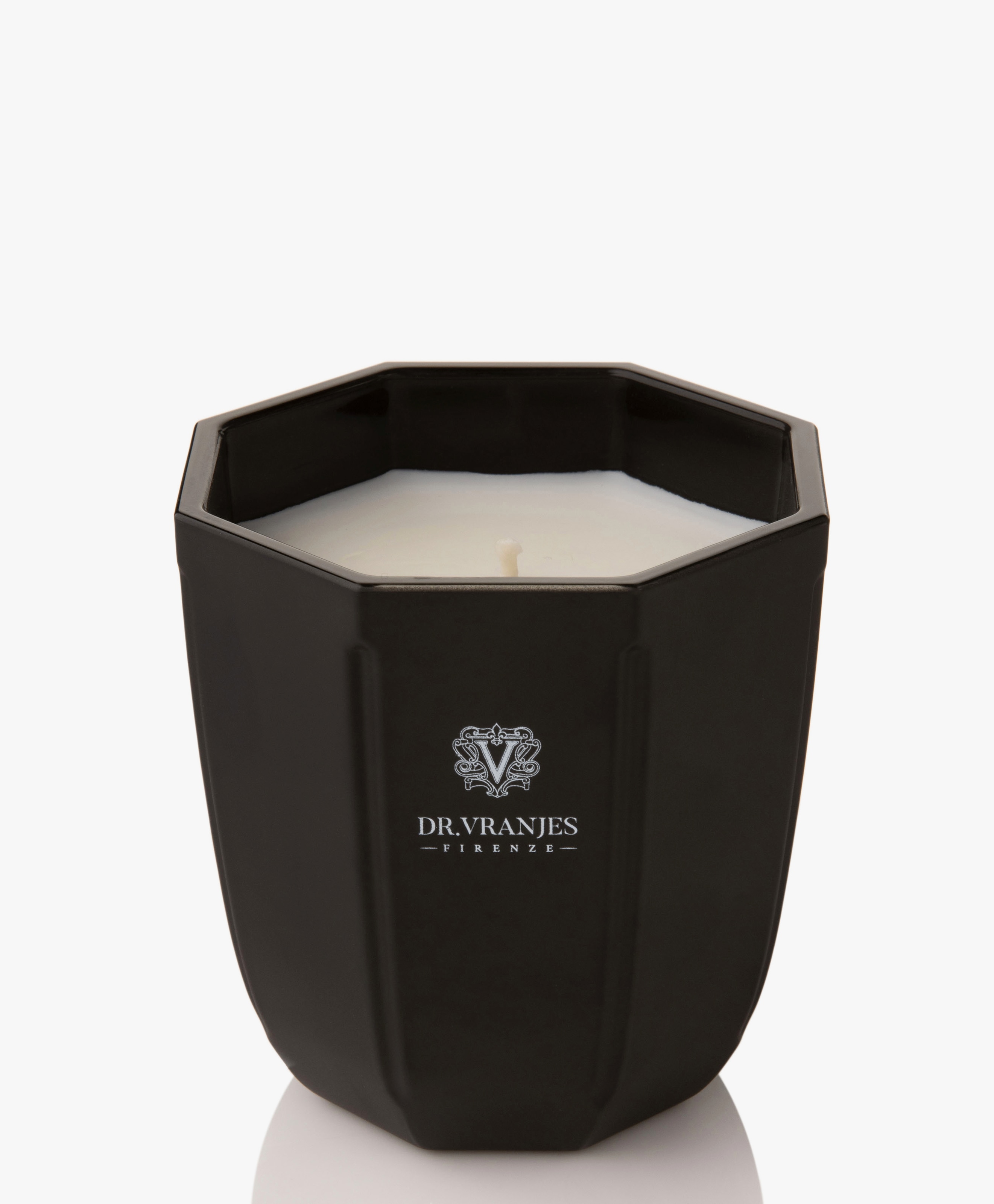 Ambra Scented Candle in Onyx Vase