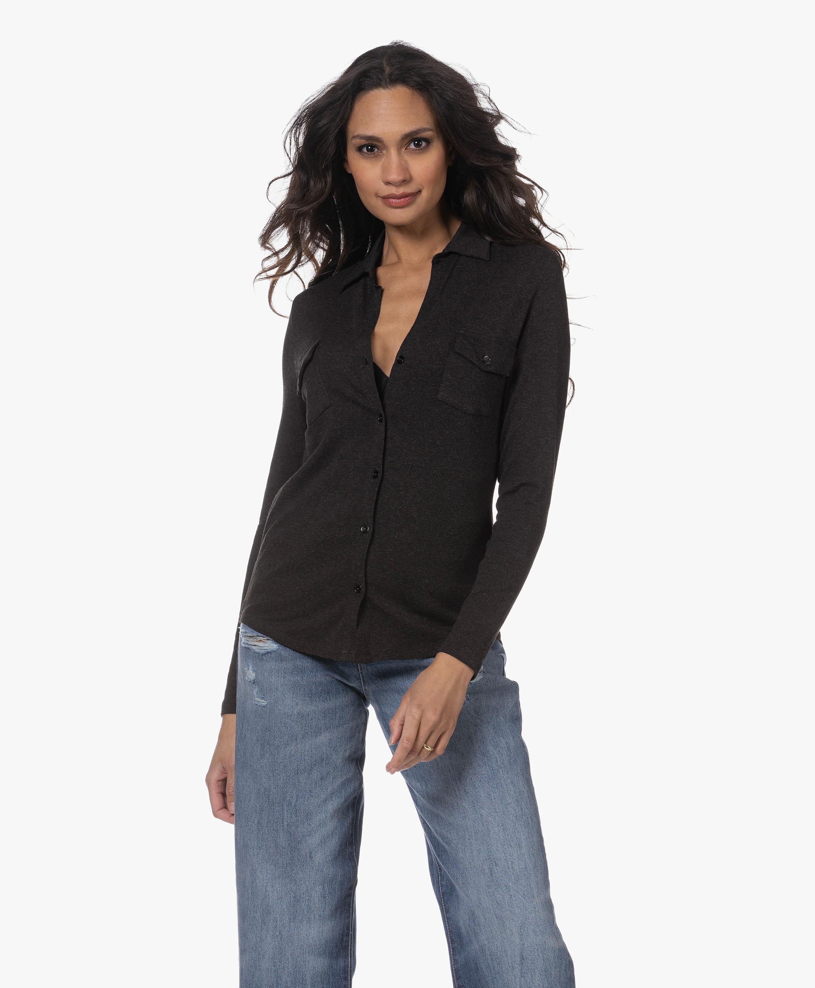 Superwashed Jersey Blouse