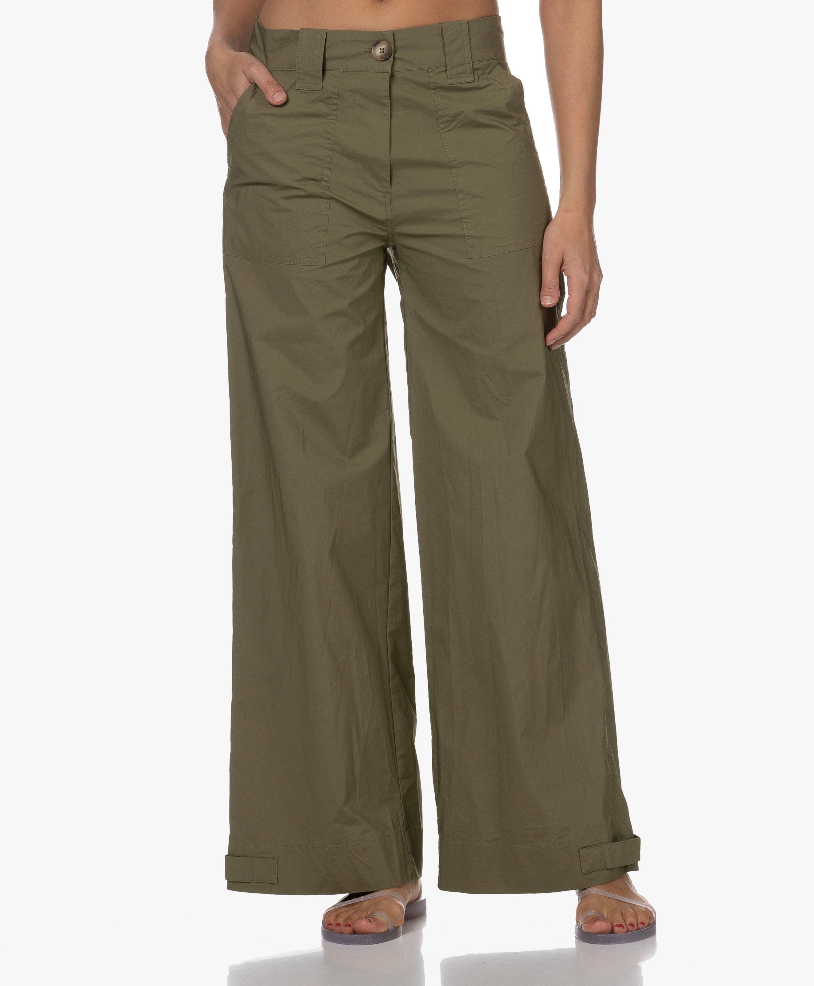 Judith Paper Cotton Pantalon