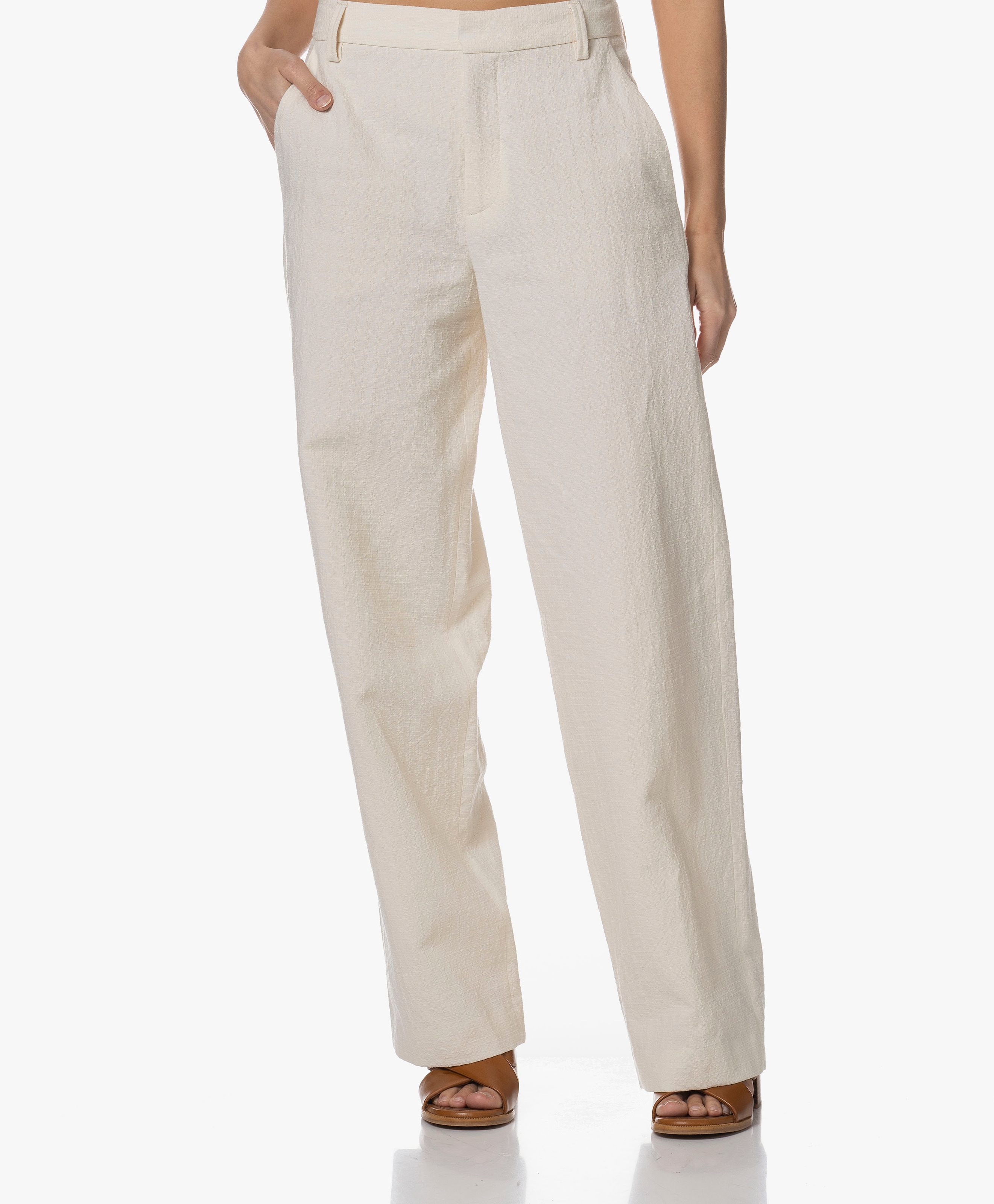 Jurdy Katoen- en Linnenmix Pantalon