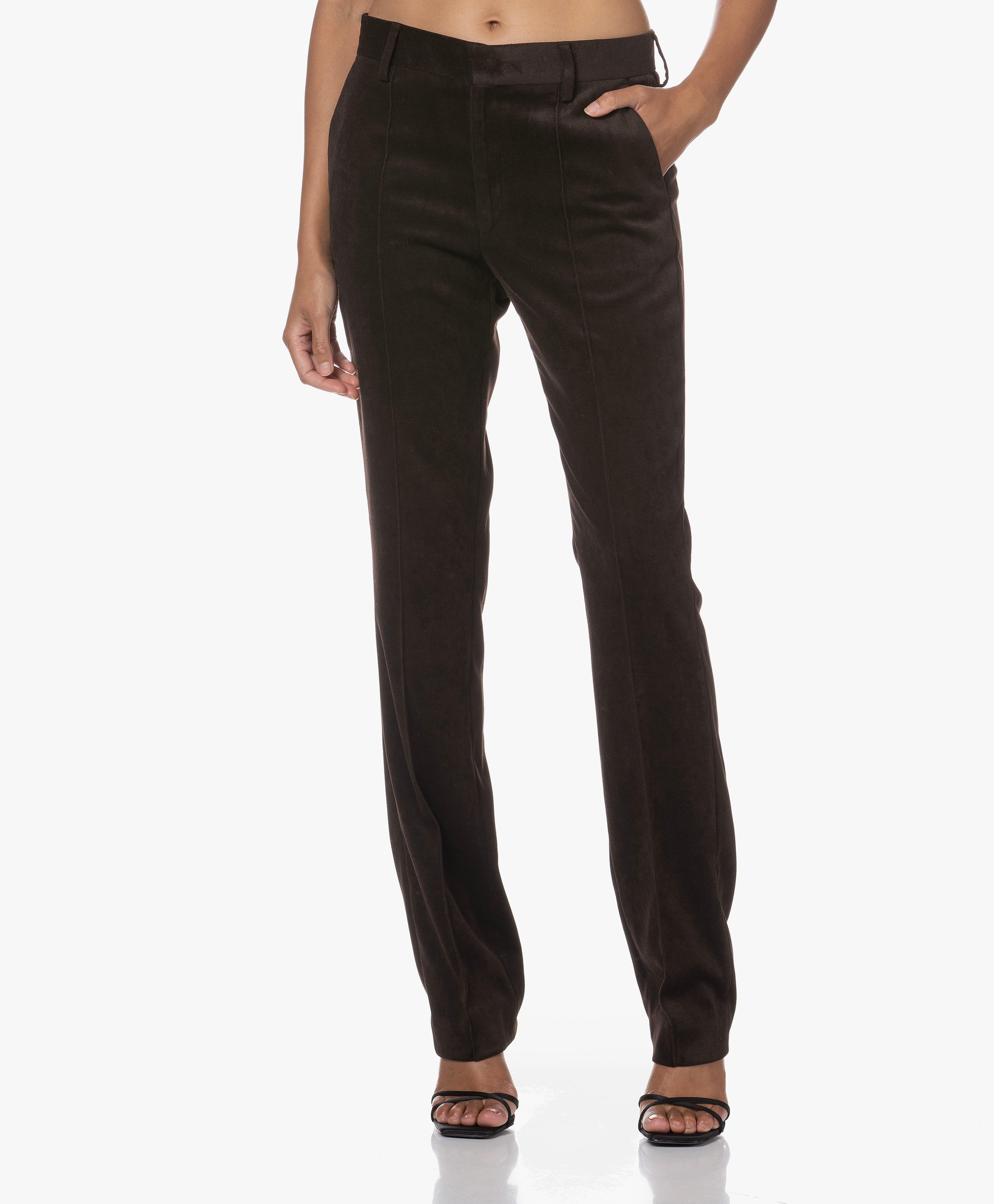 Slim moleskin trousers on sale