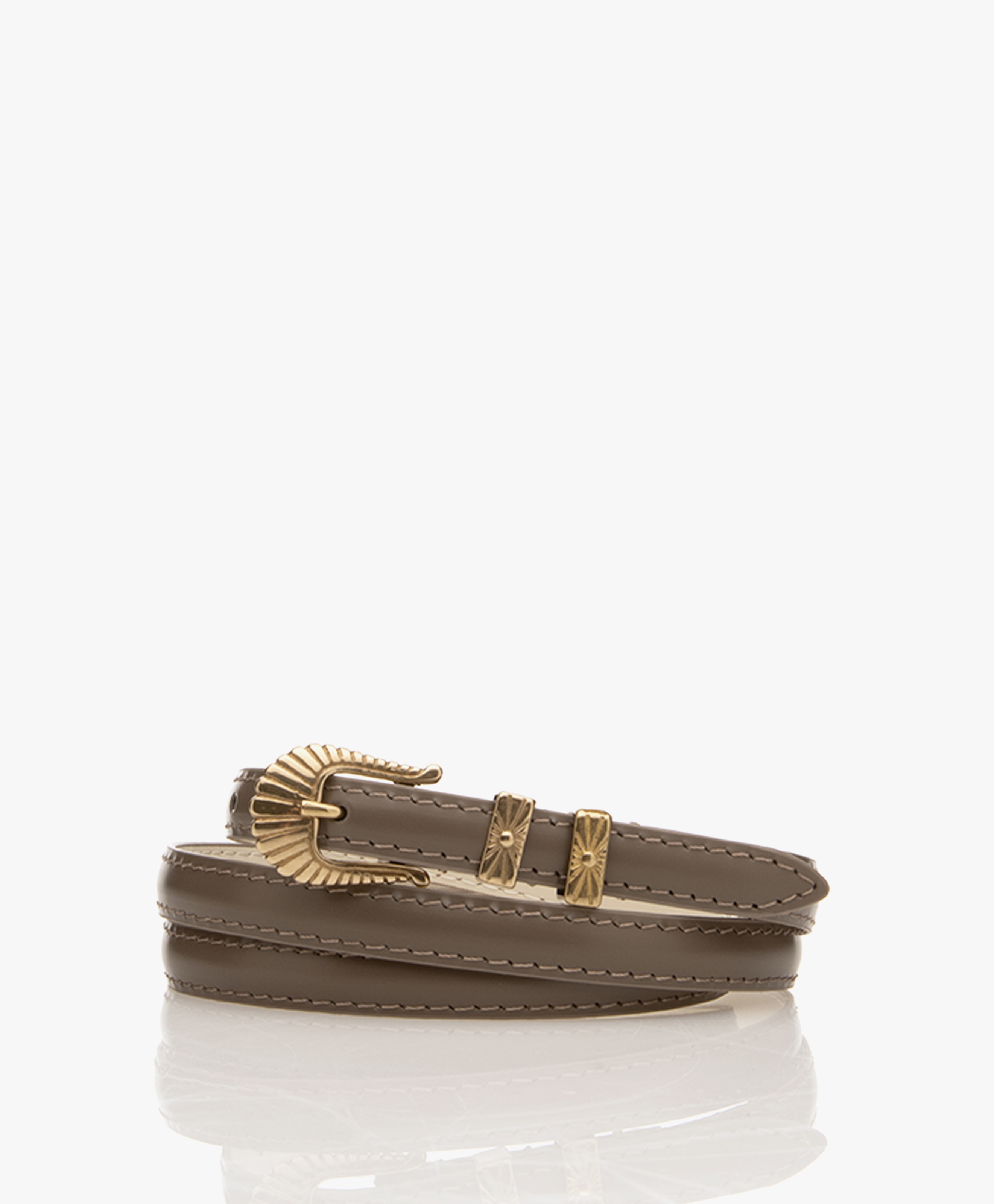 Smalle Leren Riem