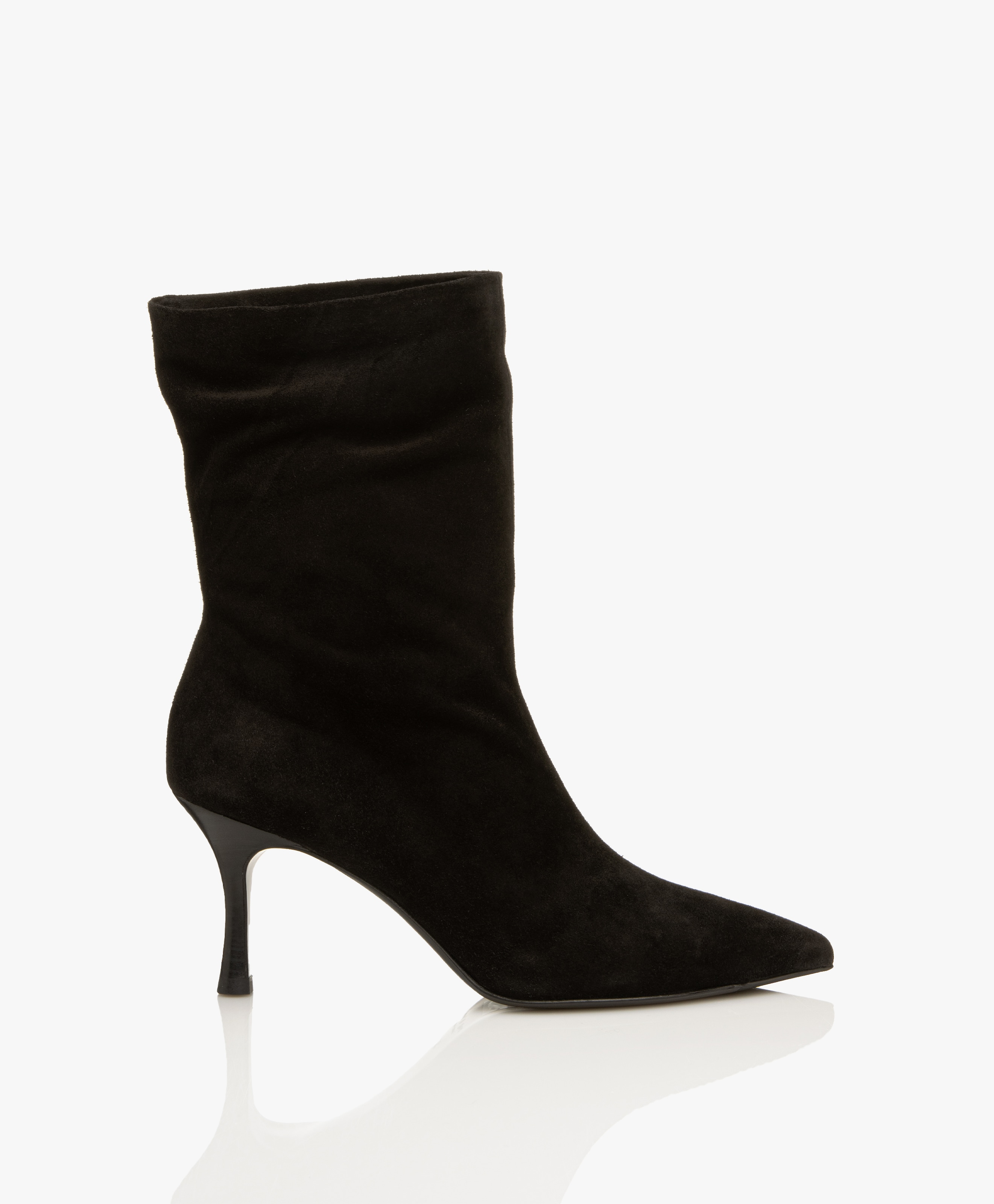 Brea Suède Slouch Boot Enkellaarzen