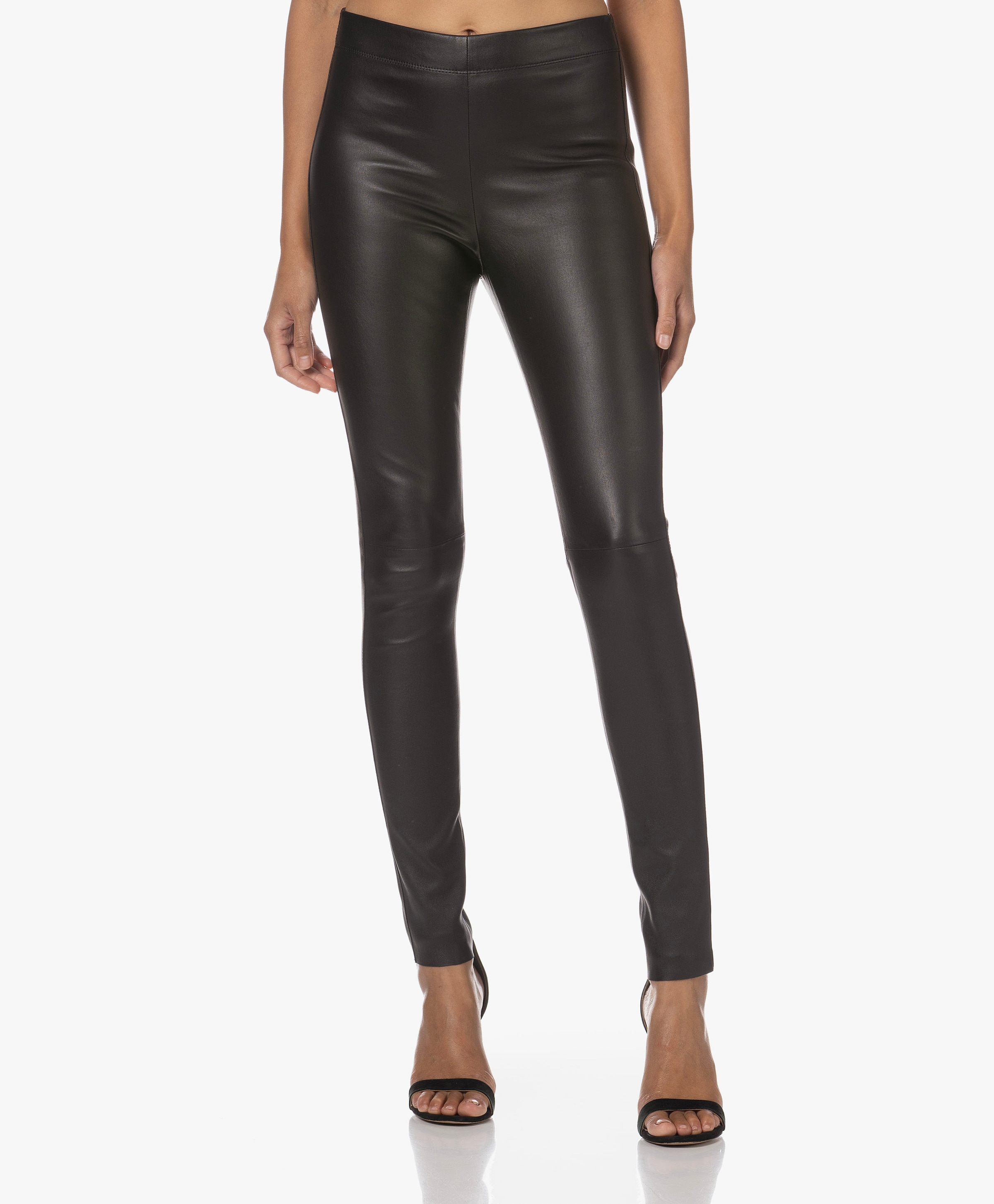 Leather Stretch Leggings