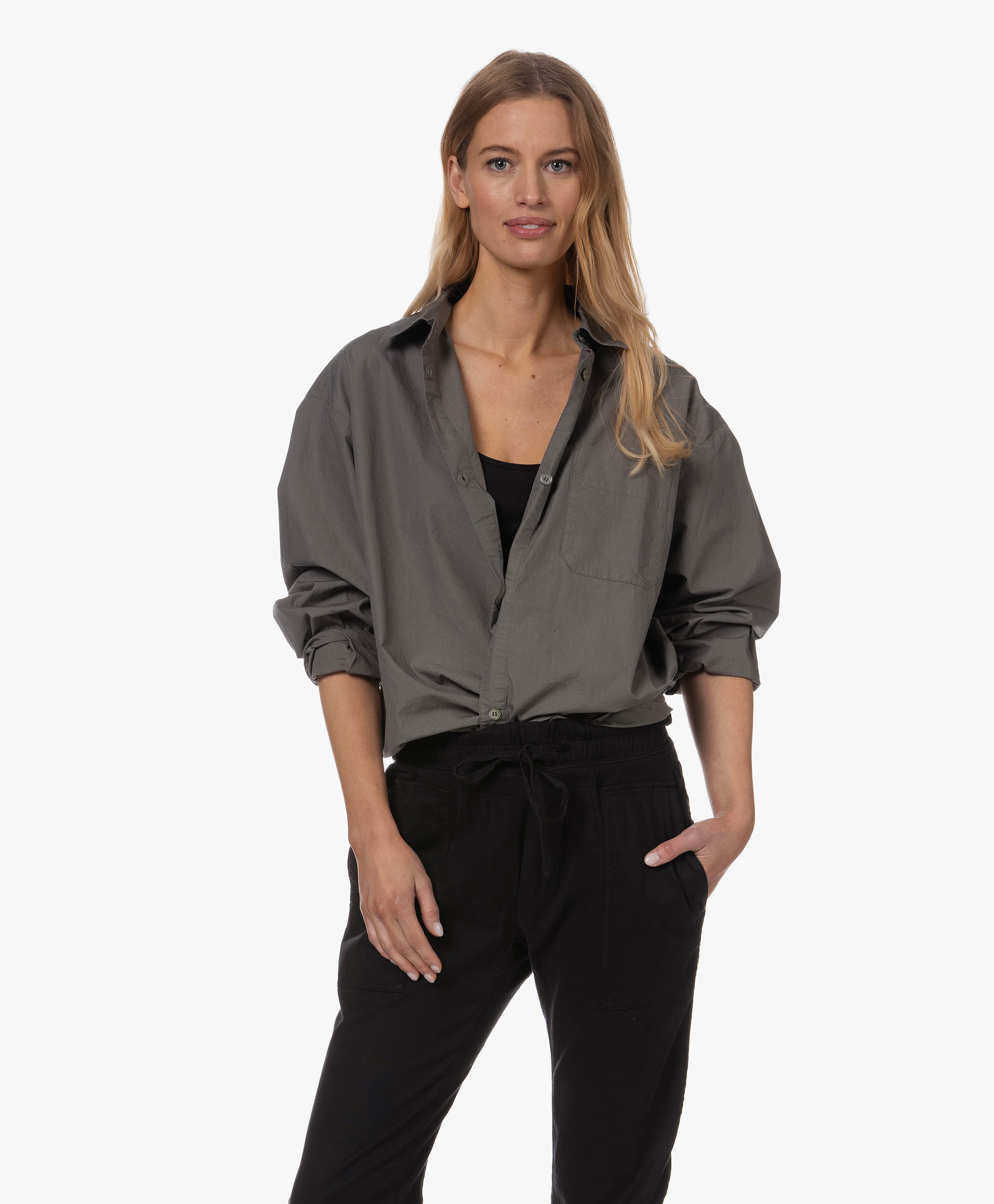 Astrid Poplin Overhemdblouse