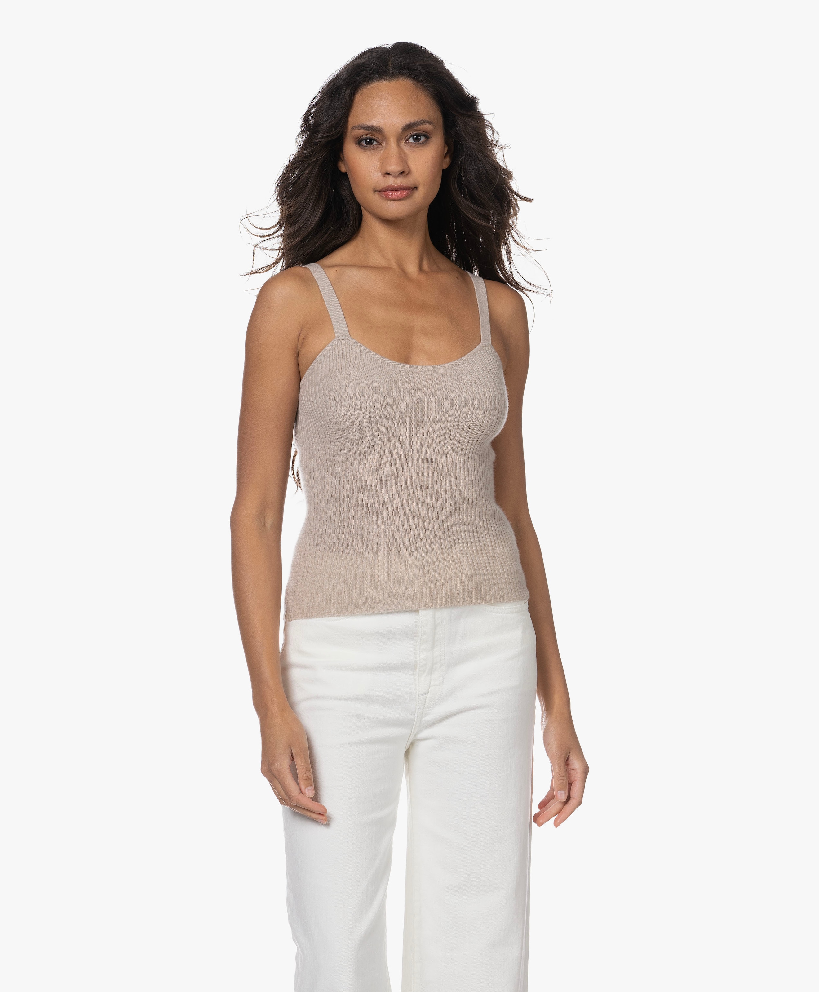 Dana Cashmere Rib Top