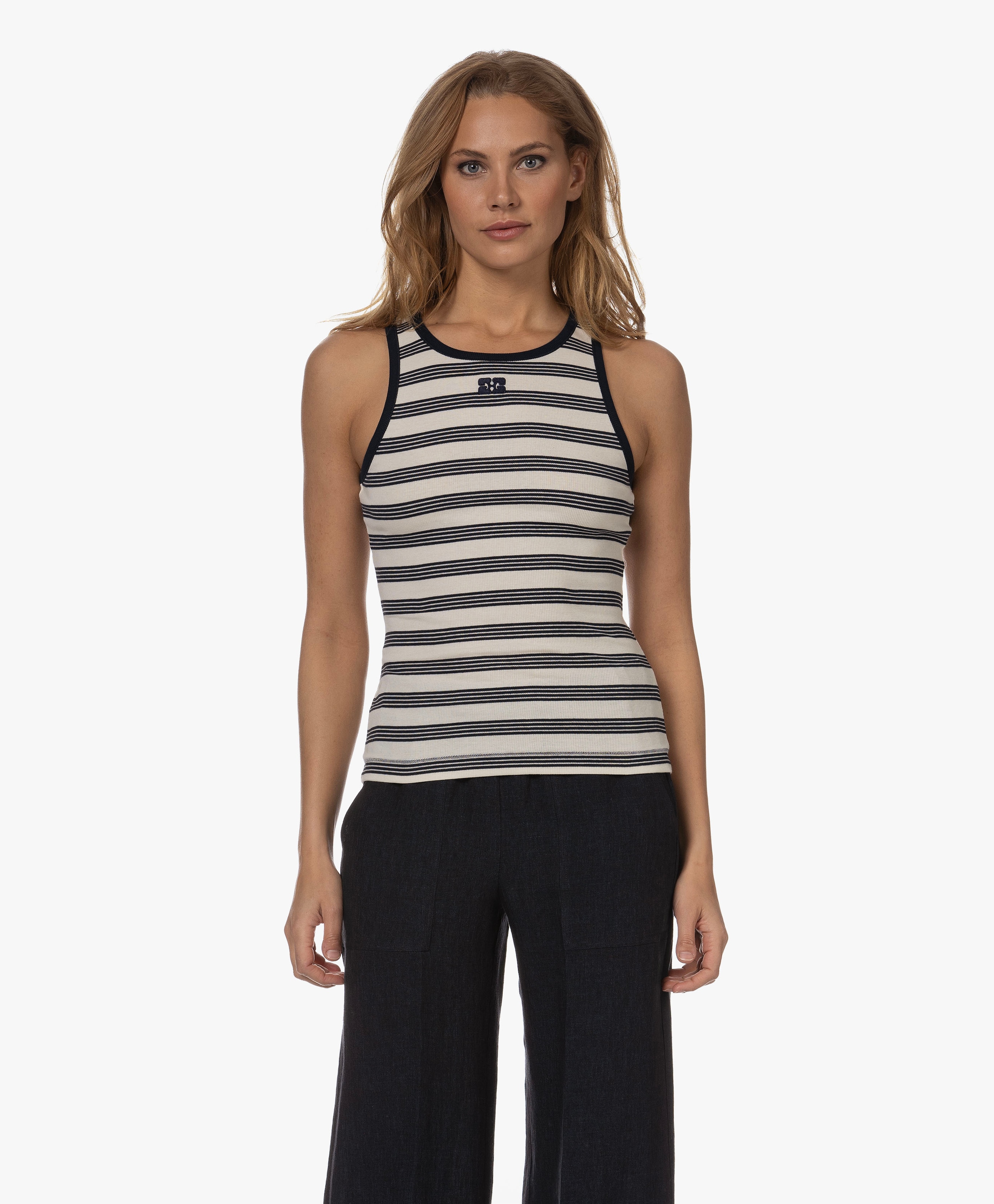 Gestreepte Tanktop