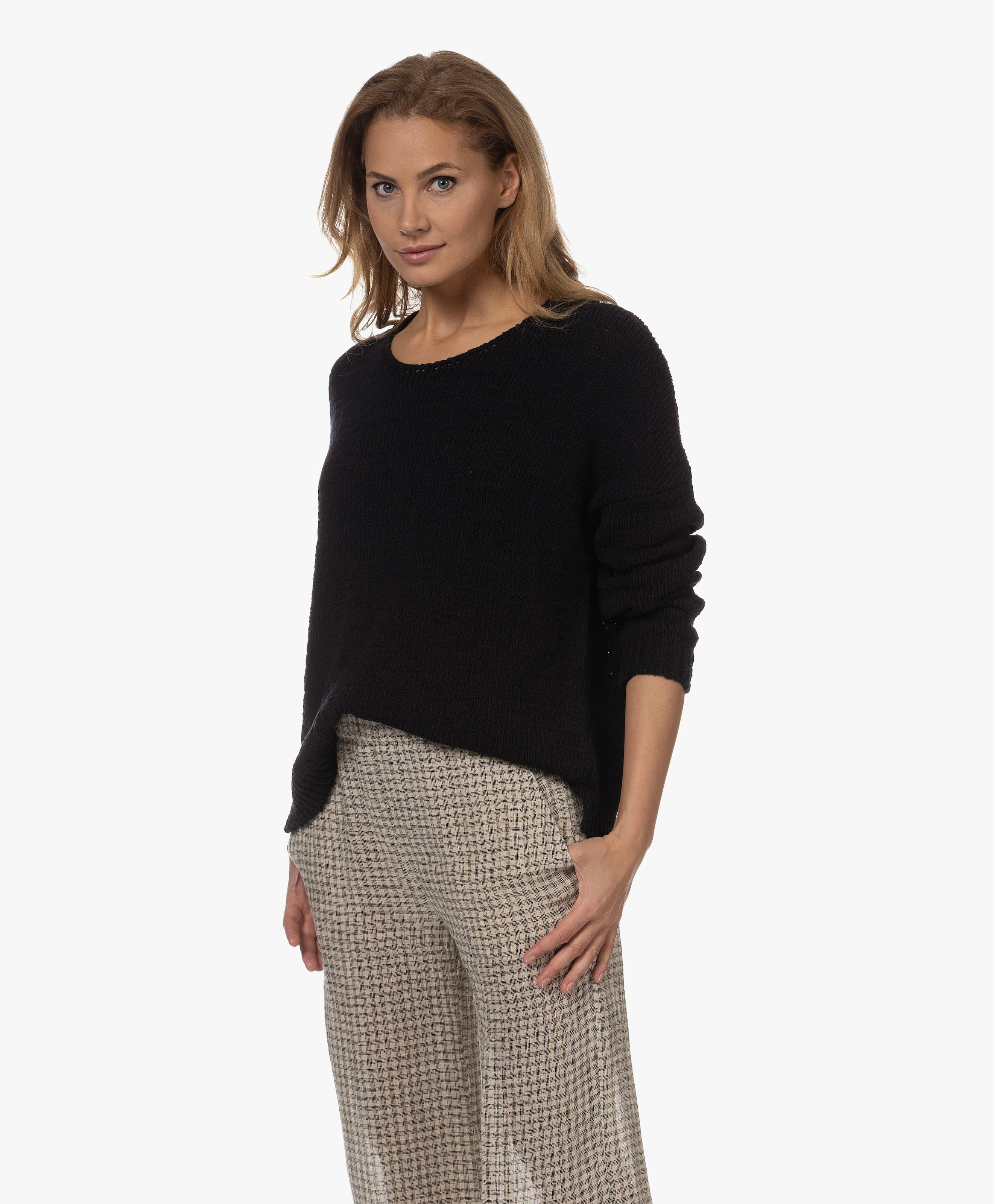 Juliet Open Gebreide Trui