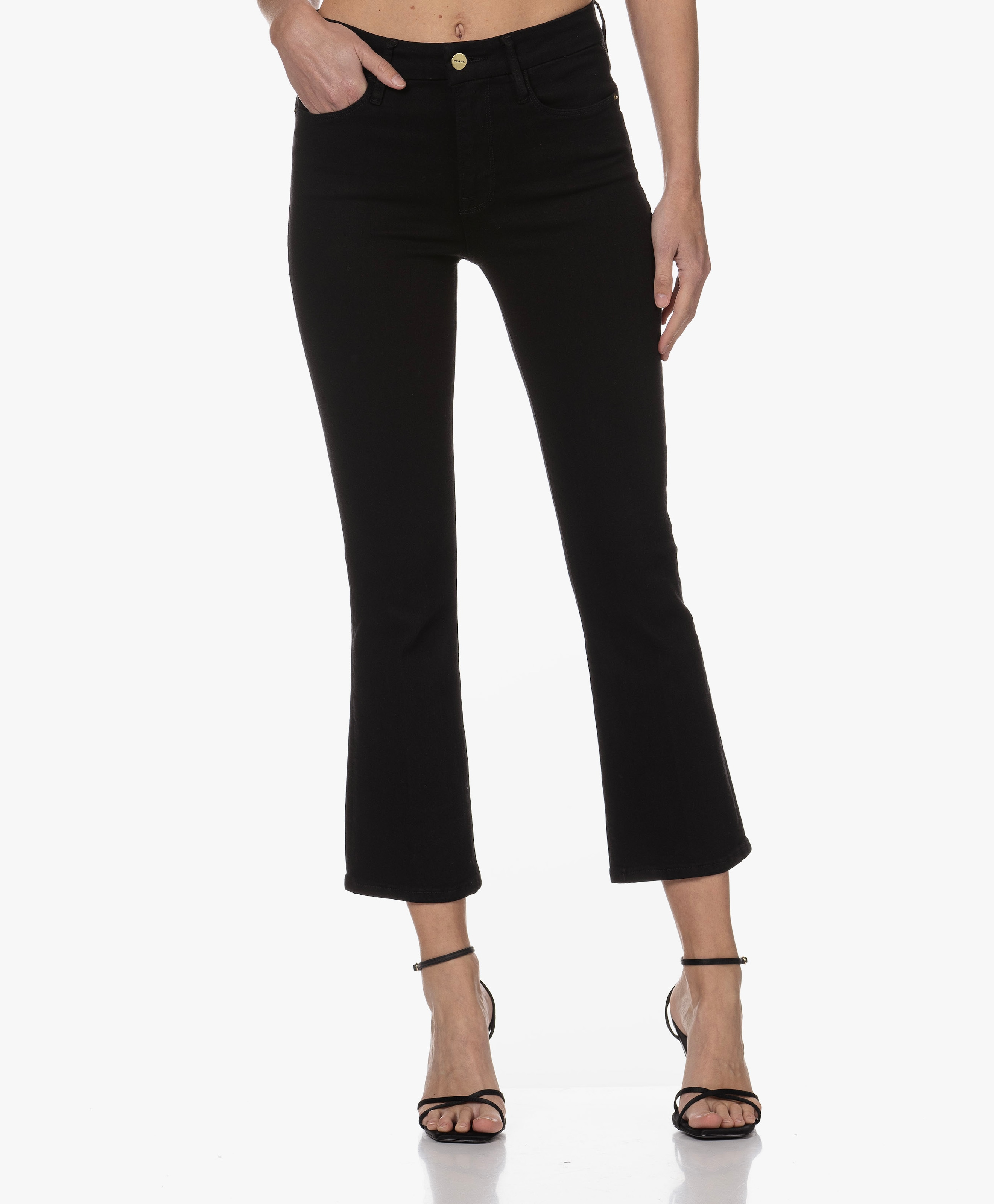 Le Cropped Mini Boot Stretch Jeans