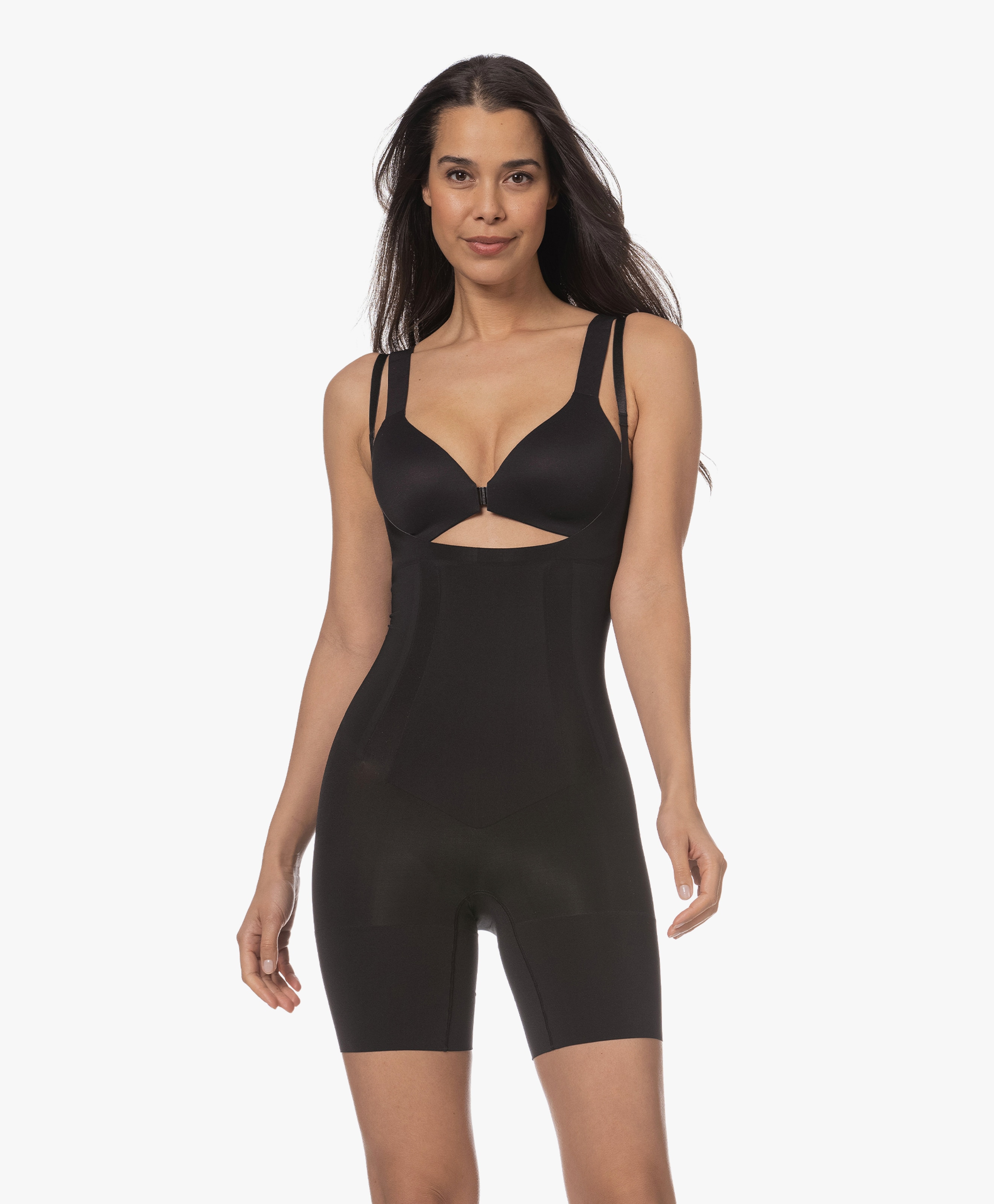 OnCore Open-Bust Mid-Thigh Bodysuit