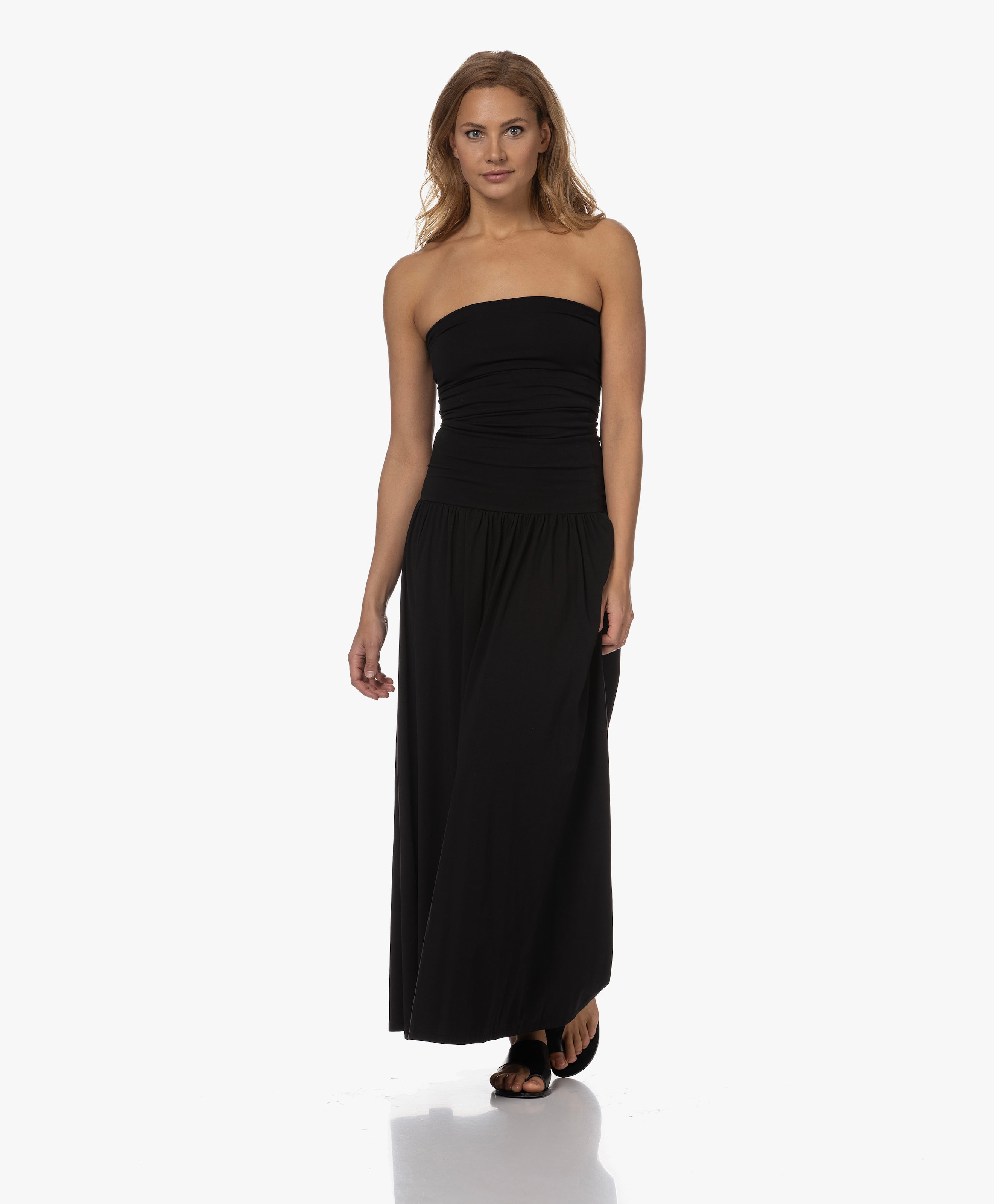 Marciella Strapless Jersey Jurk