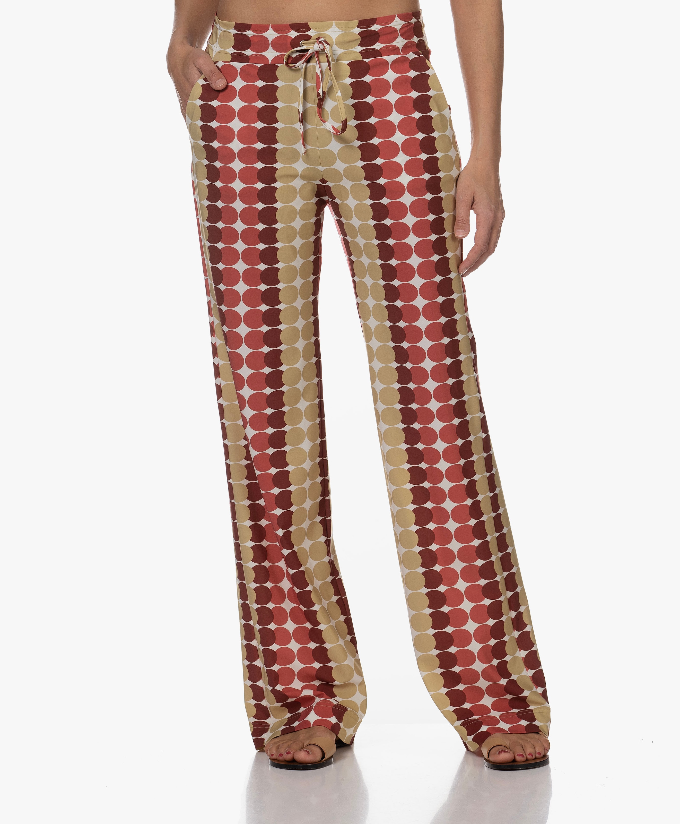 Myza Travel Jersey Print Broek