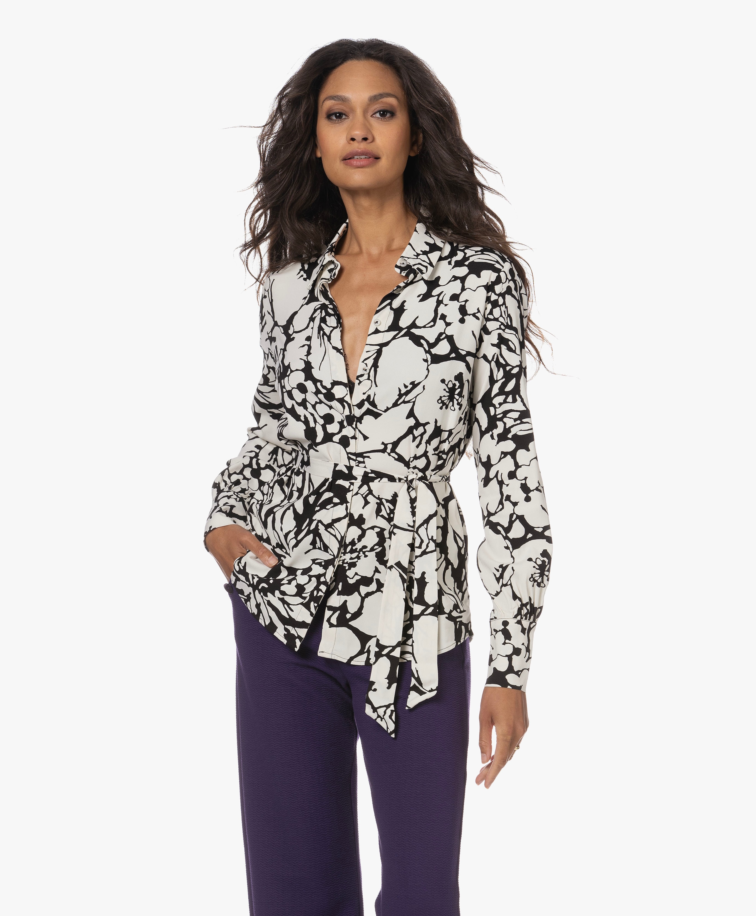 Shanti Viscosemix Print Blouse