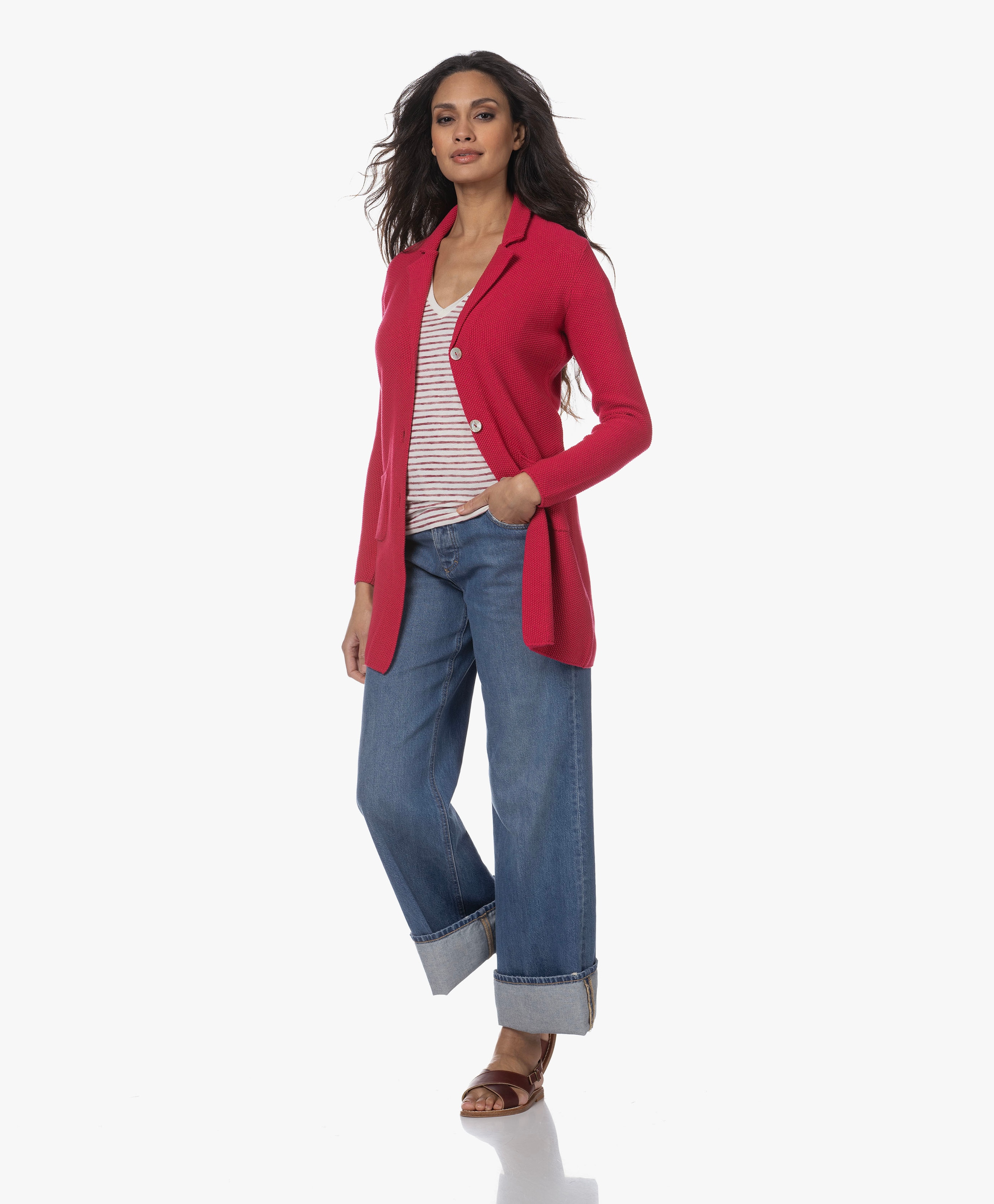 Suite Gerstekorrel Doorknoopvest