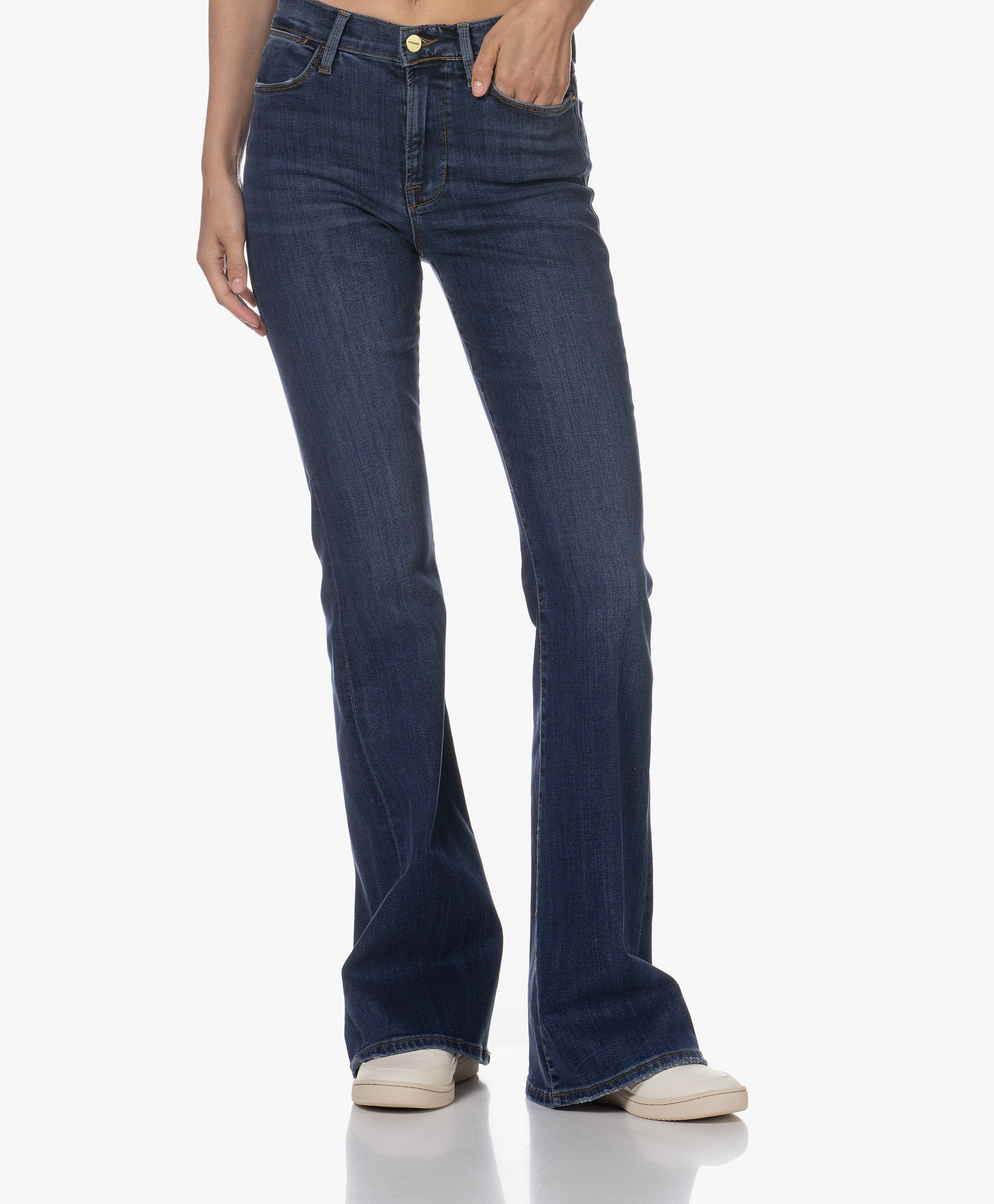 Le High Flare Stretch Jeans