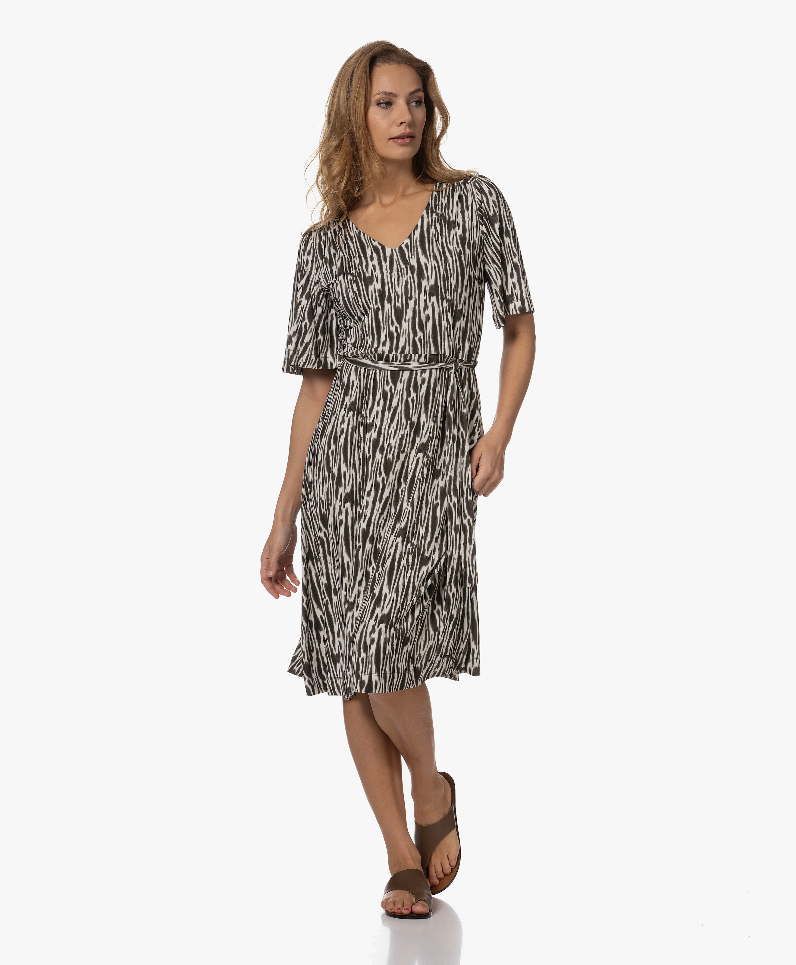 Femme Jersey Print Dress