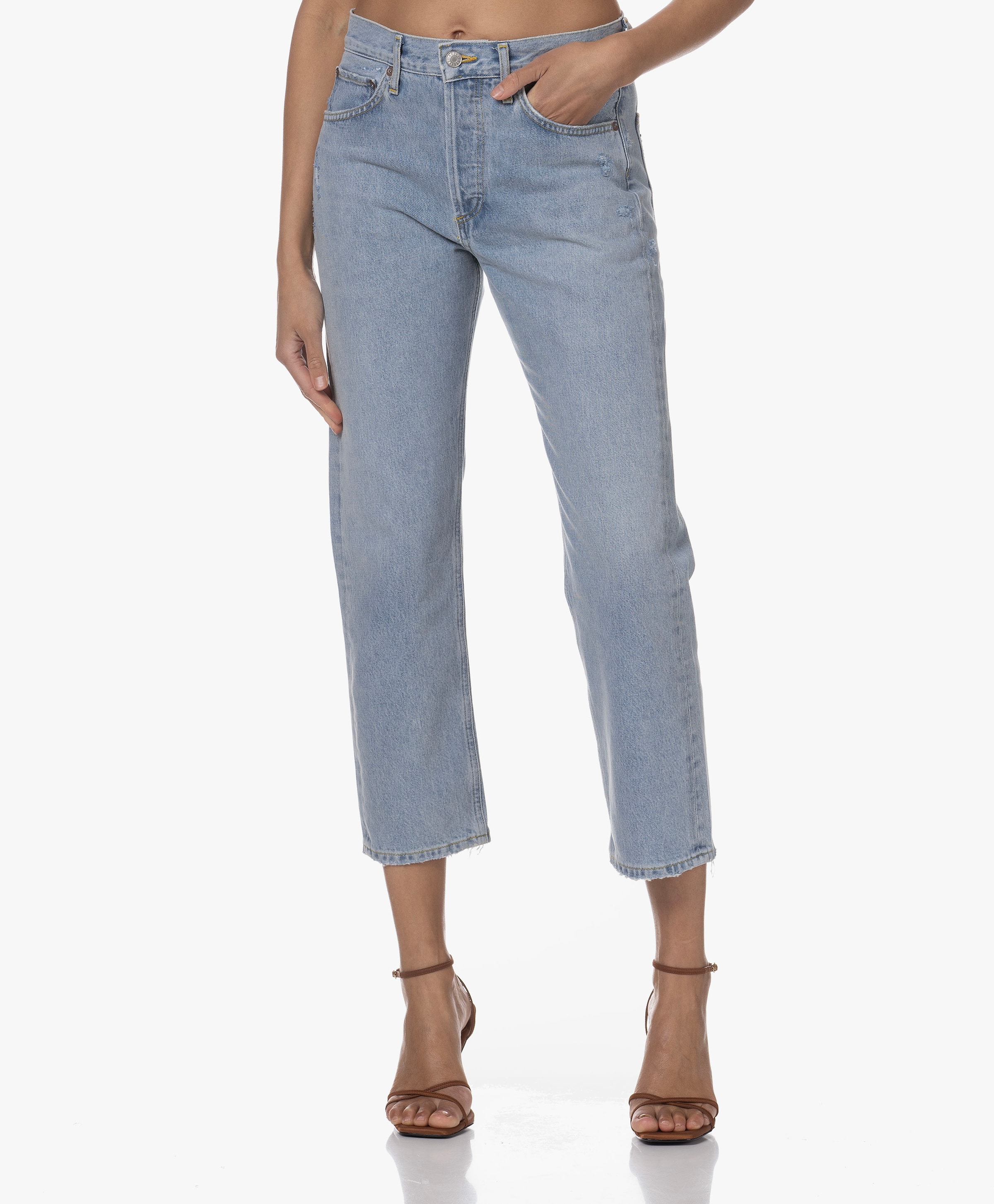 Agolde June Sailor selling Cropped Jeans G30