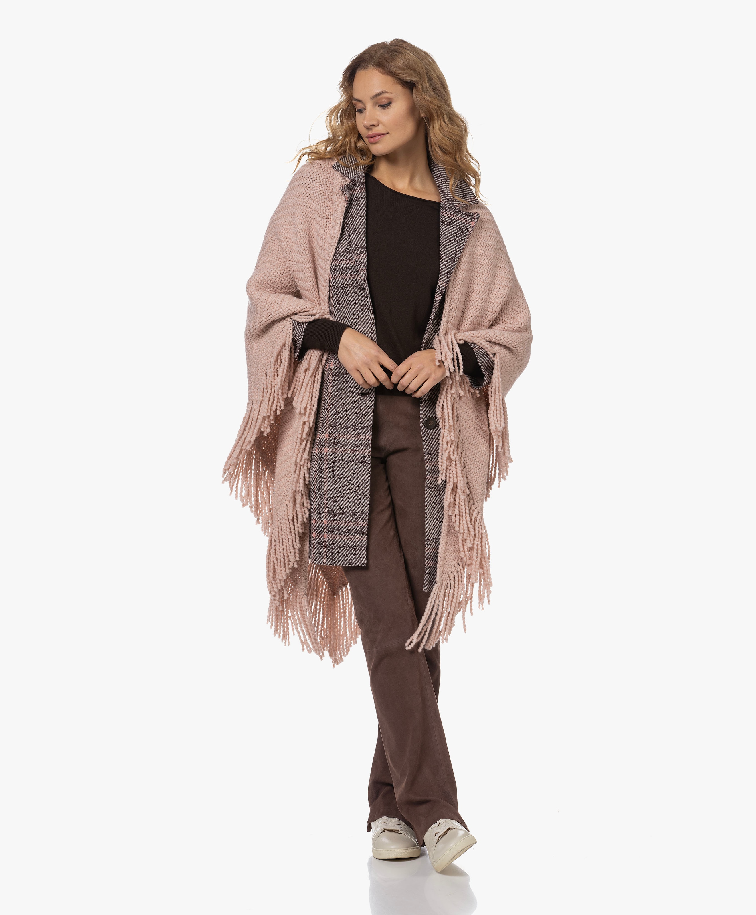 Merino Wolmix Poncho