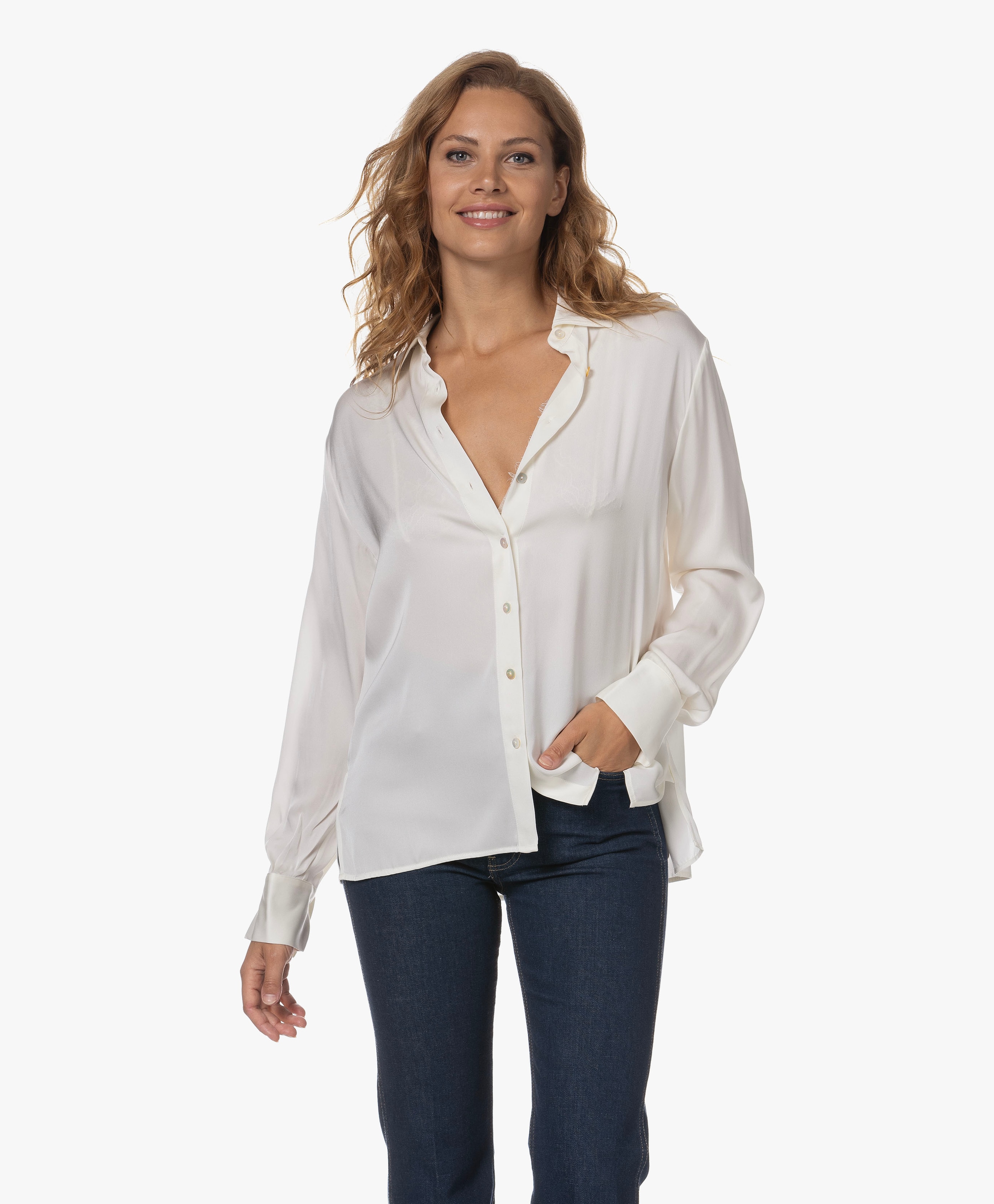Zijden Blouse