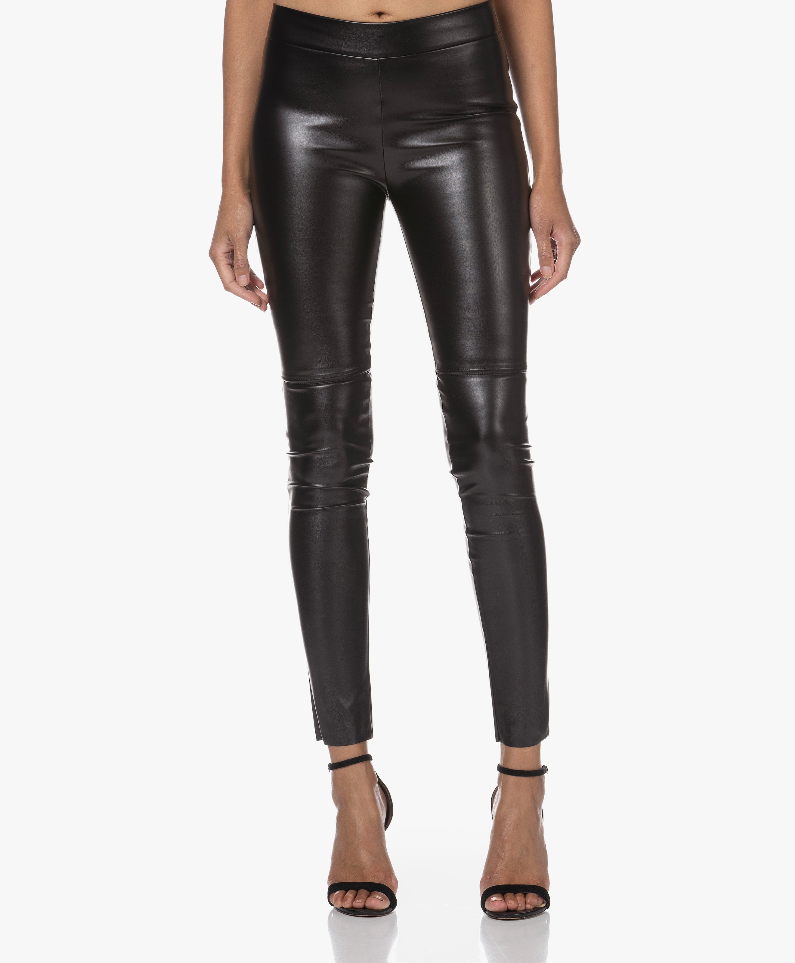 Wolford leren legging sale