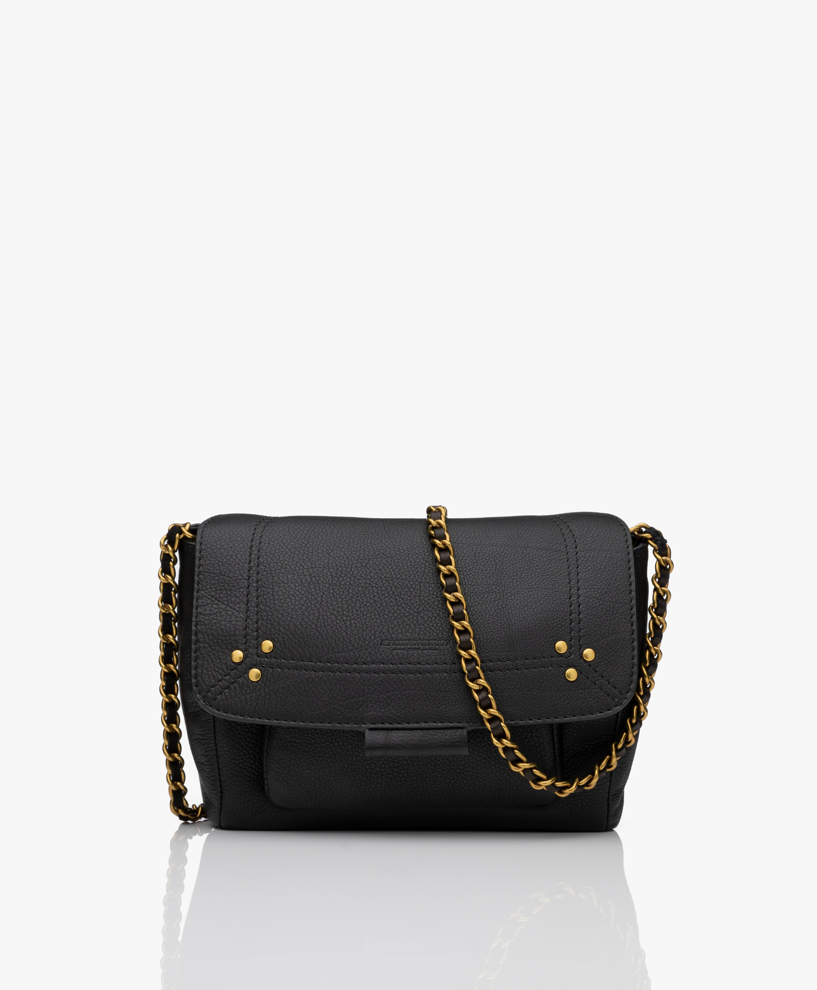 Lulu S Leren Schouder/Cross-body Tas