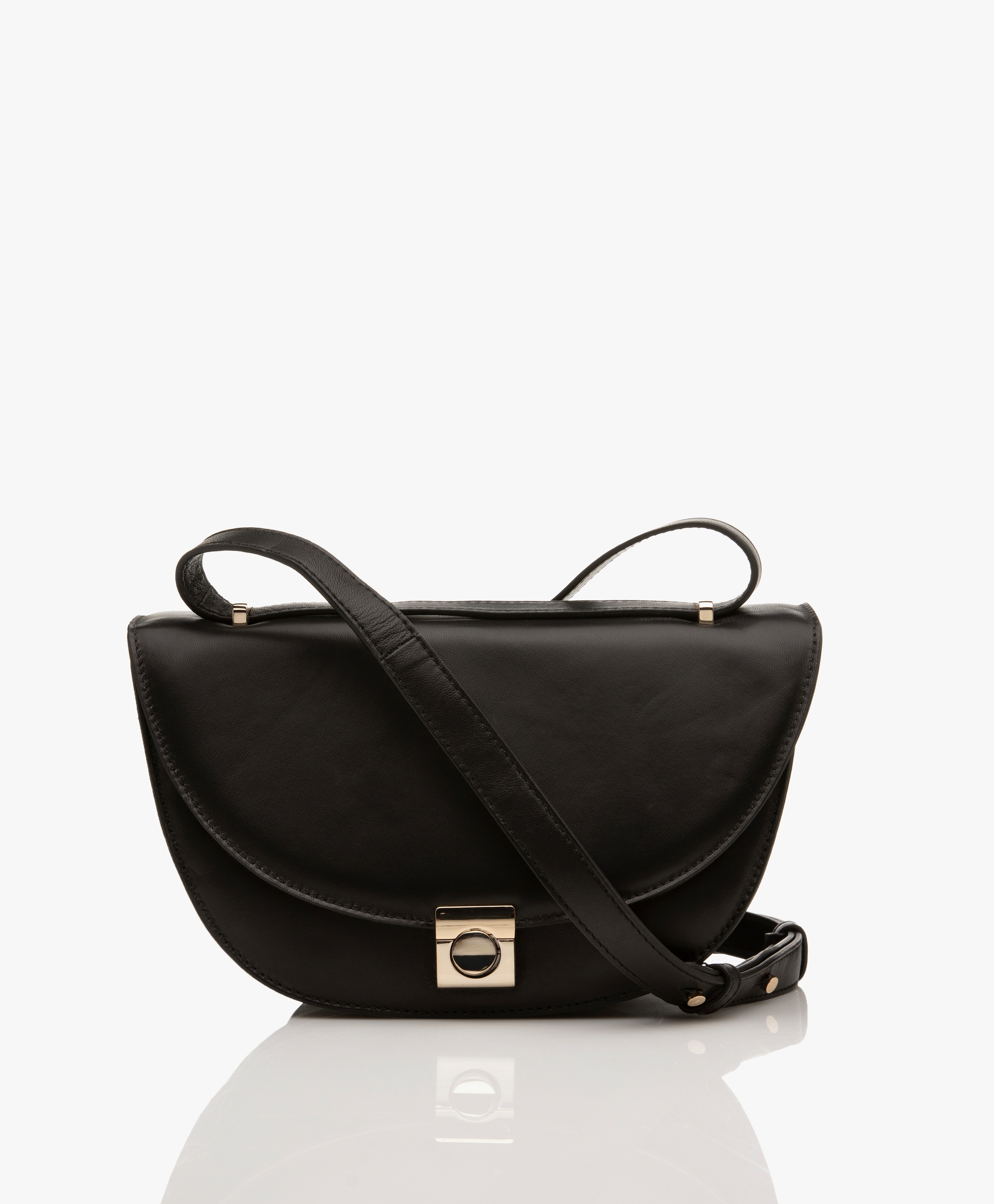 Cindy Leren Cross Body Tas