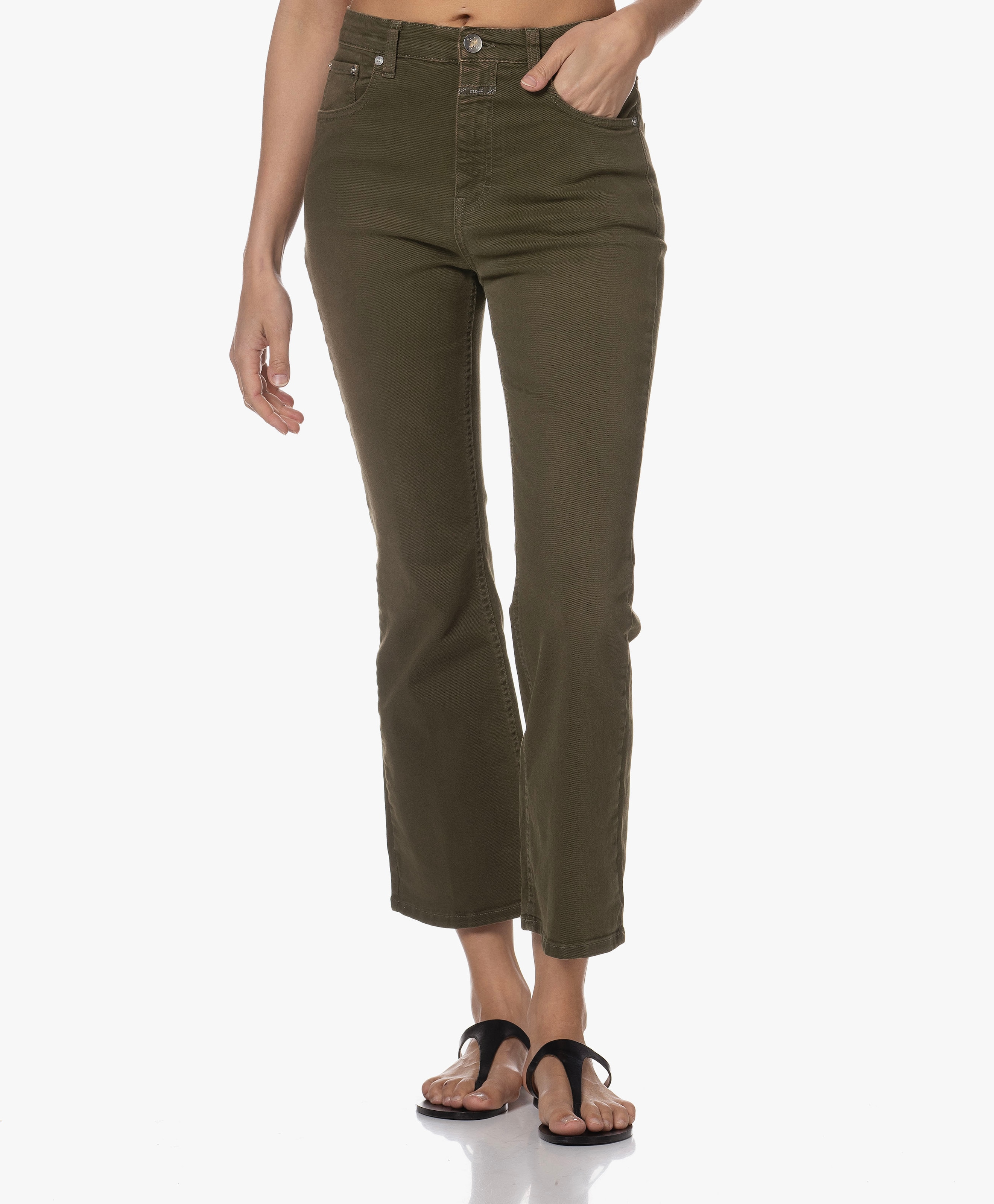 Hi-Sun High-Rise Kick-Flare Jeans