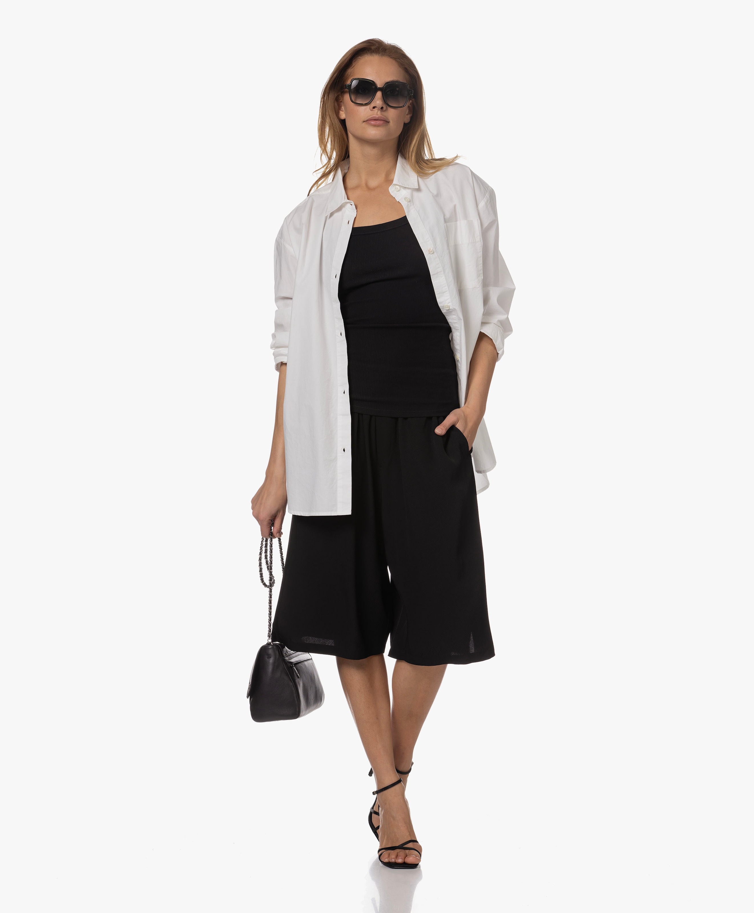 Viscose Twill Short