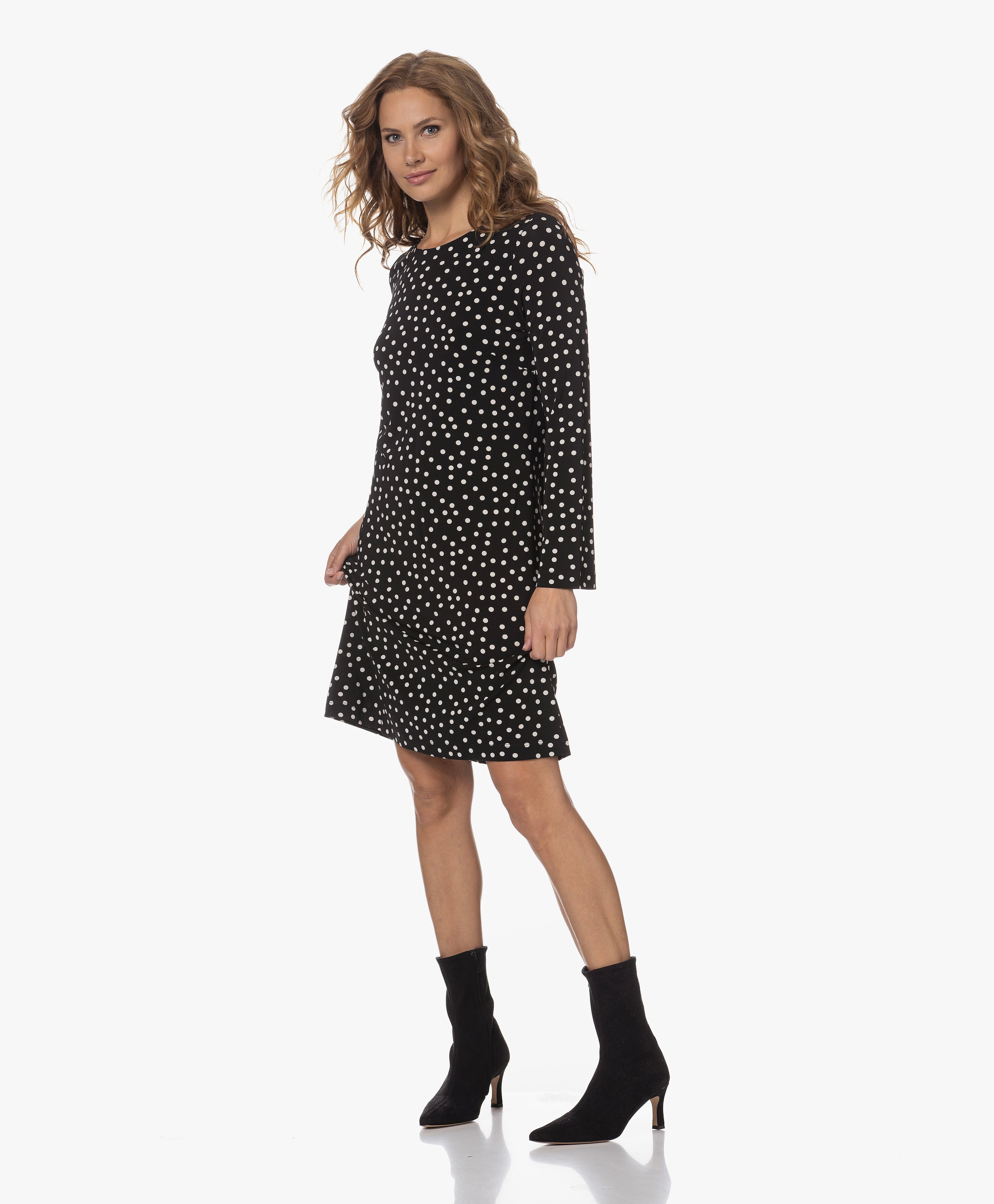 Polkadot Viscose Dress