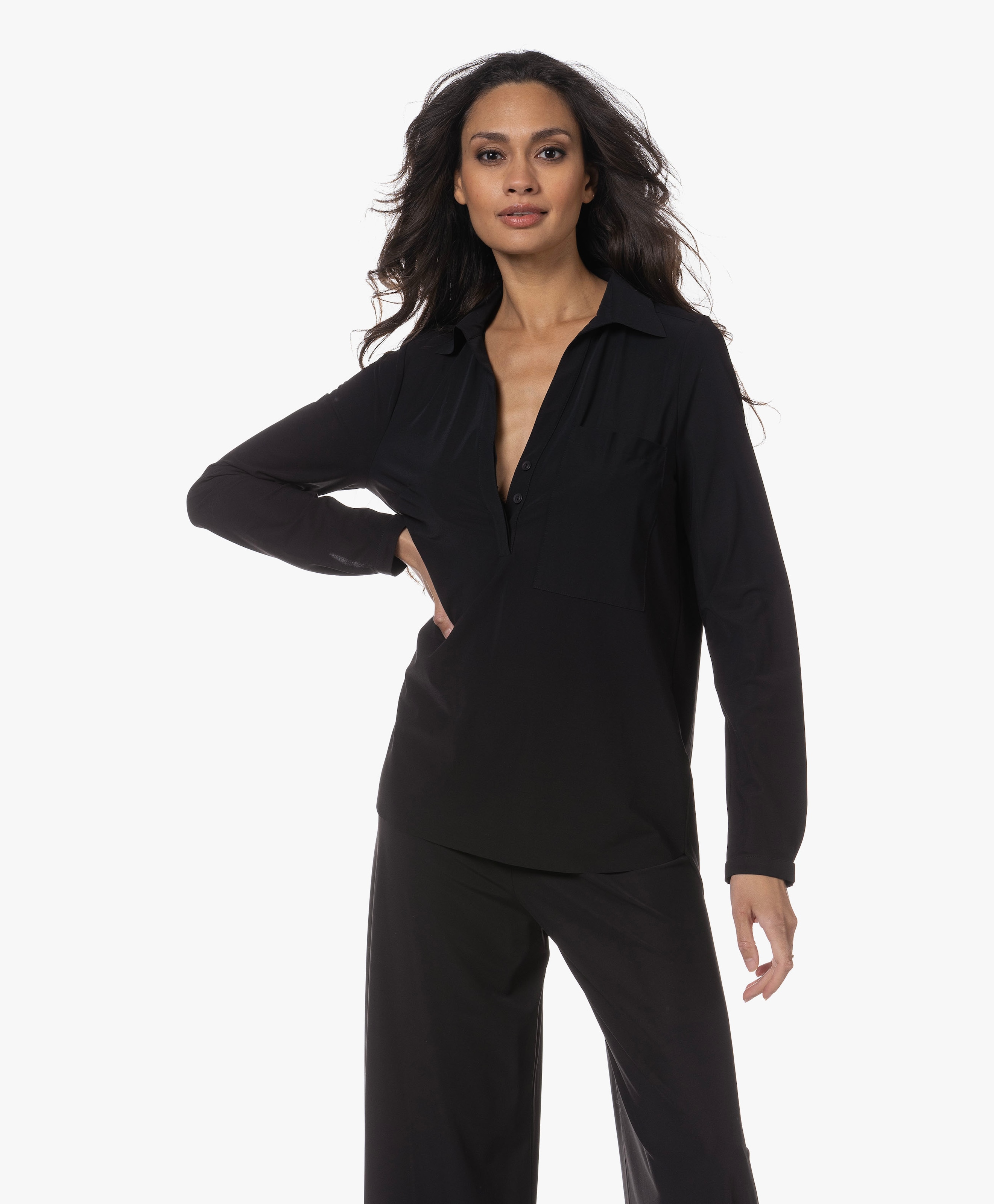 Kaemi Light Travel Jersey Blouse