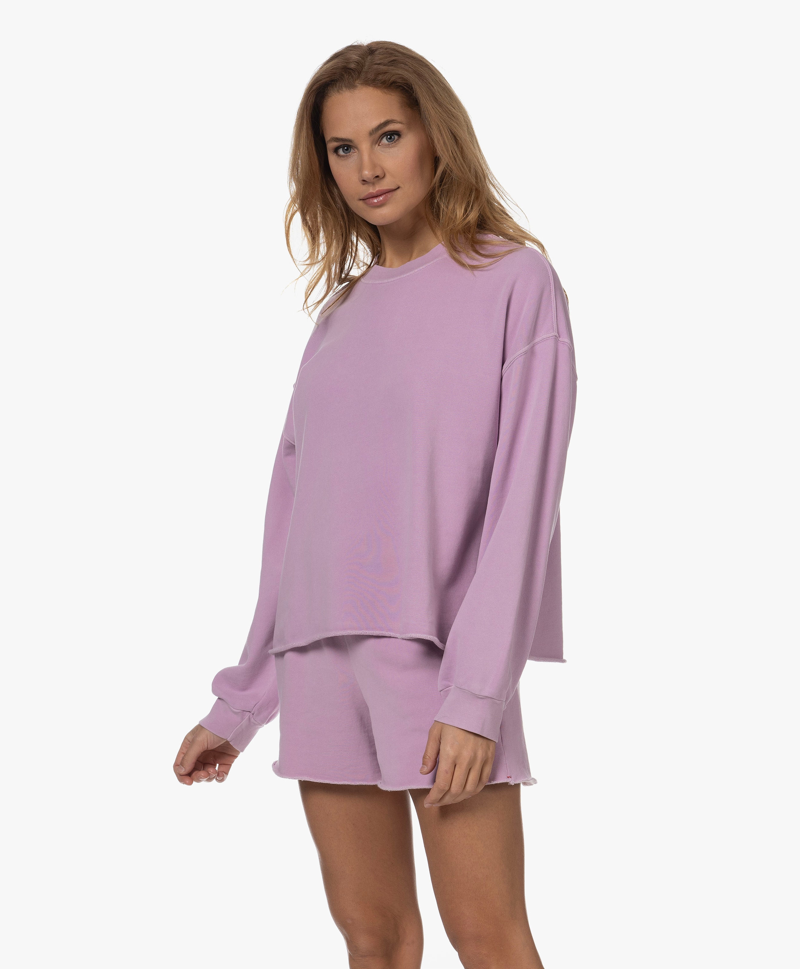 Honor Fleece Raw-Cut Sweatshirt