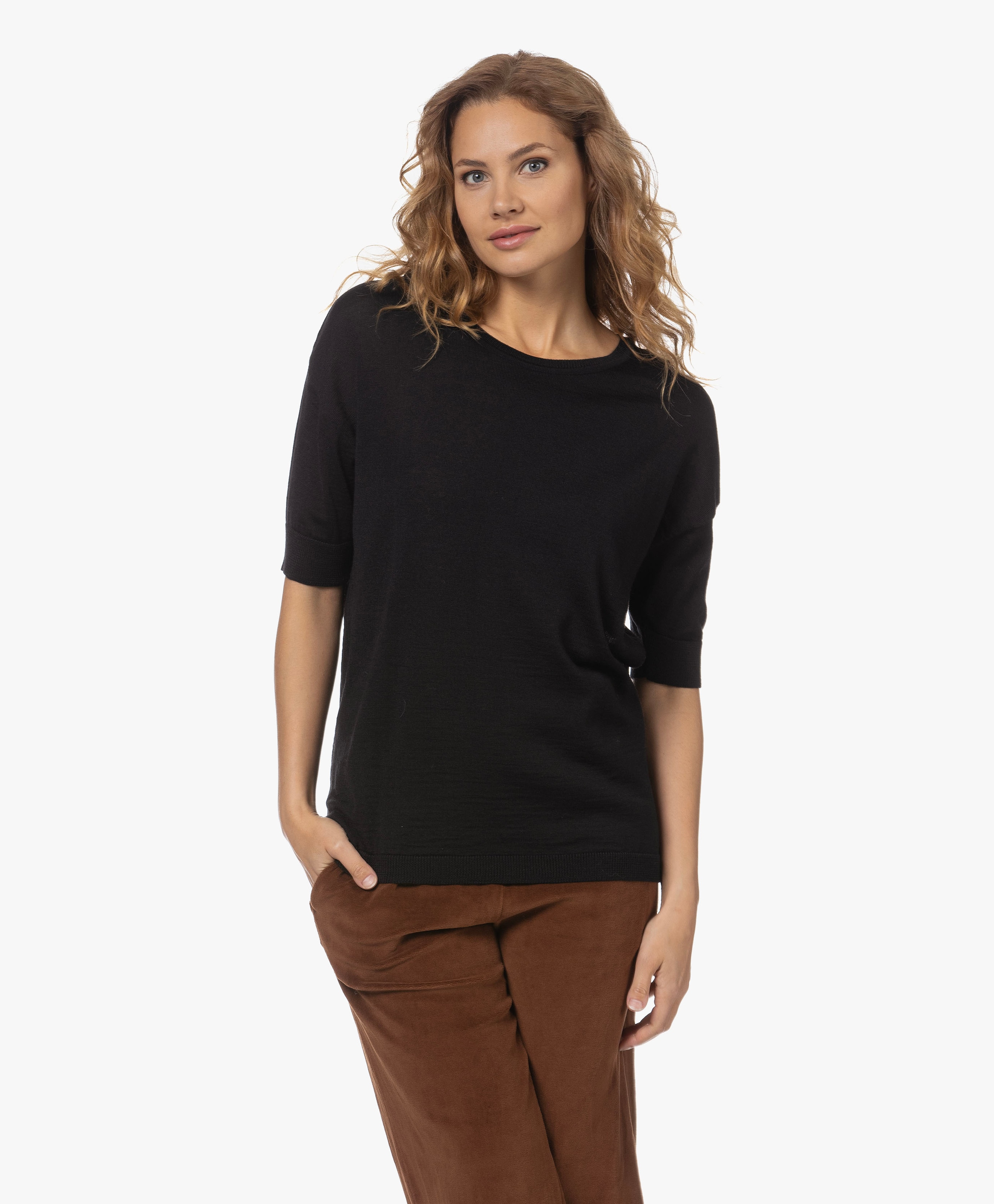 Maaike Short Sleeve Sweater